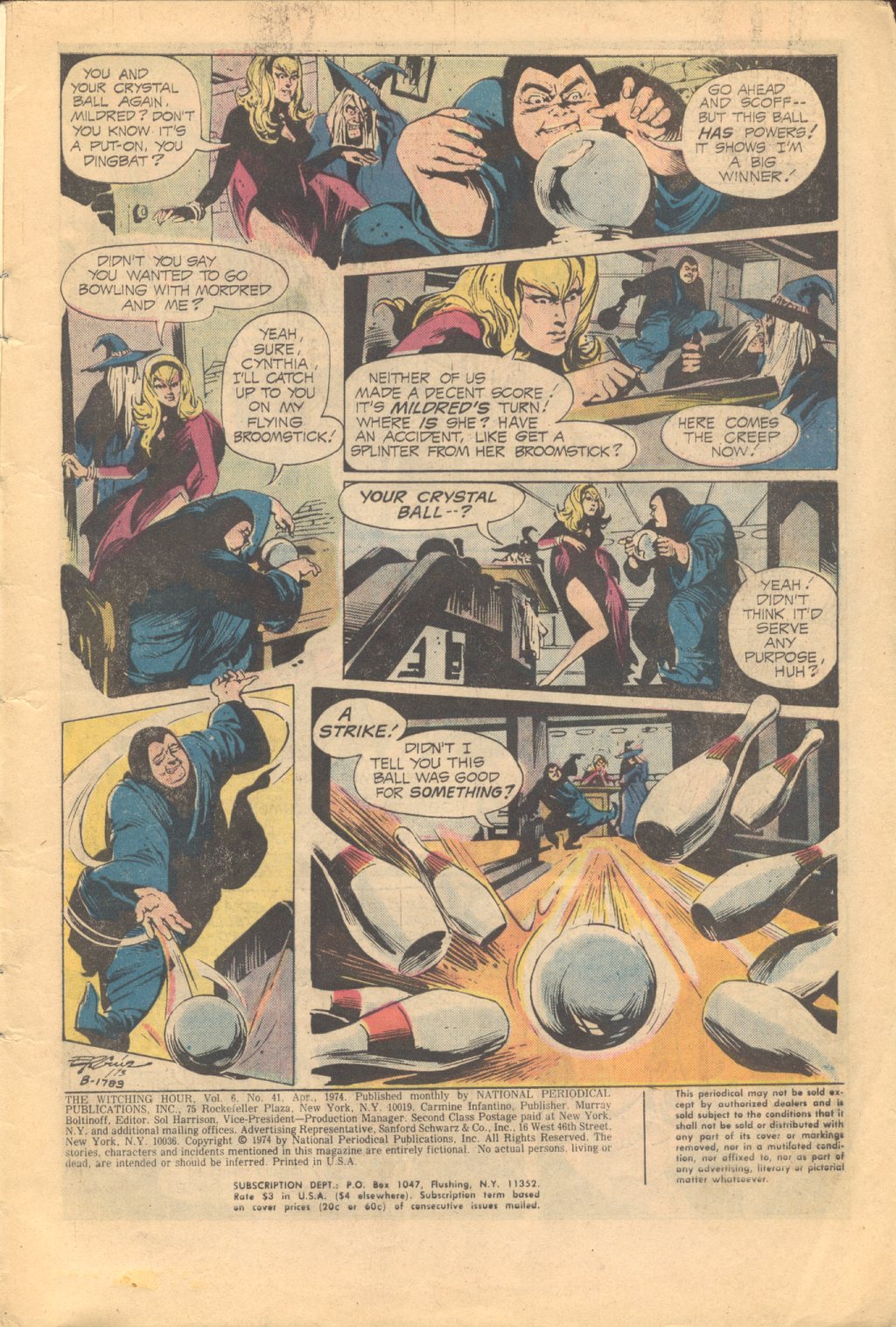 Read online The Witching Hour (1969) comic -  Issue #41 - 3