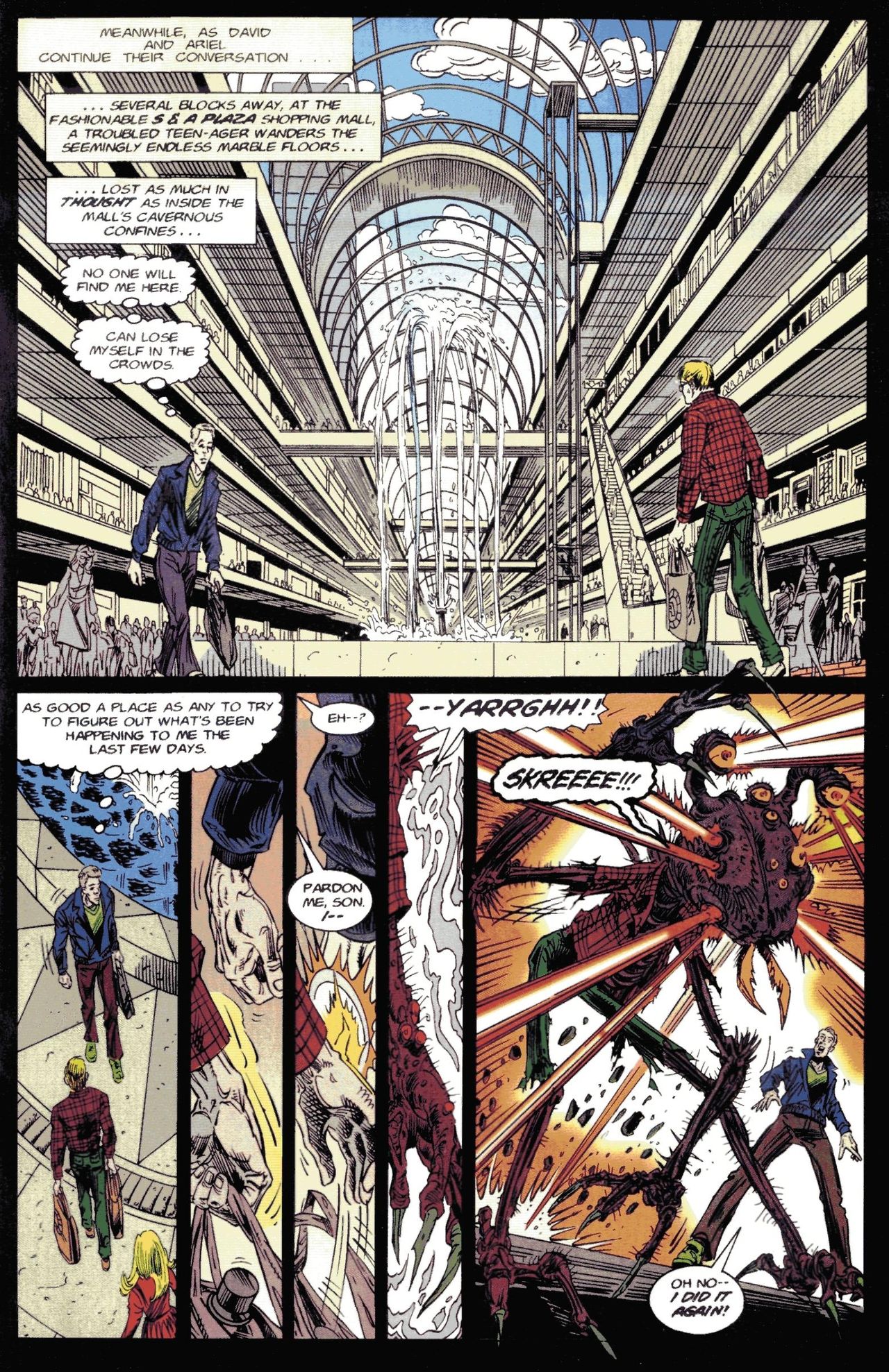 Read online The X-Men And Captain Universe: Sleeping Giants comic -  Issue # Full - 17