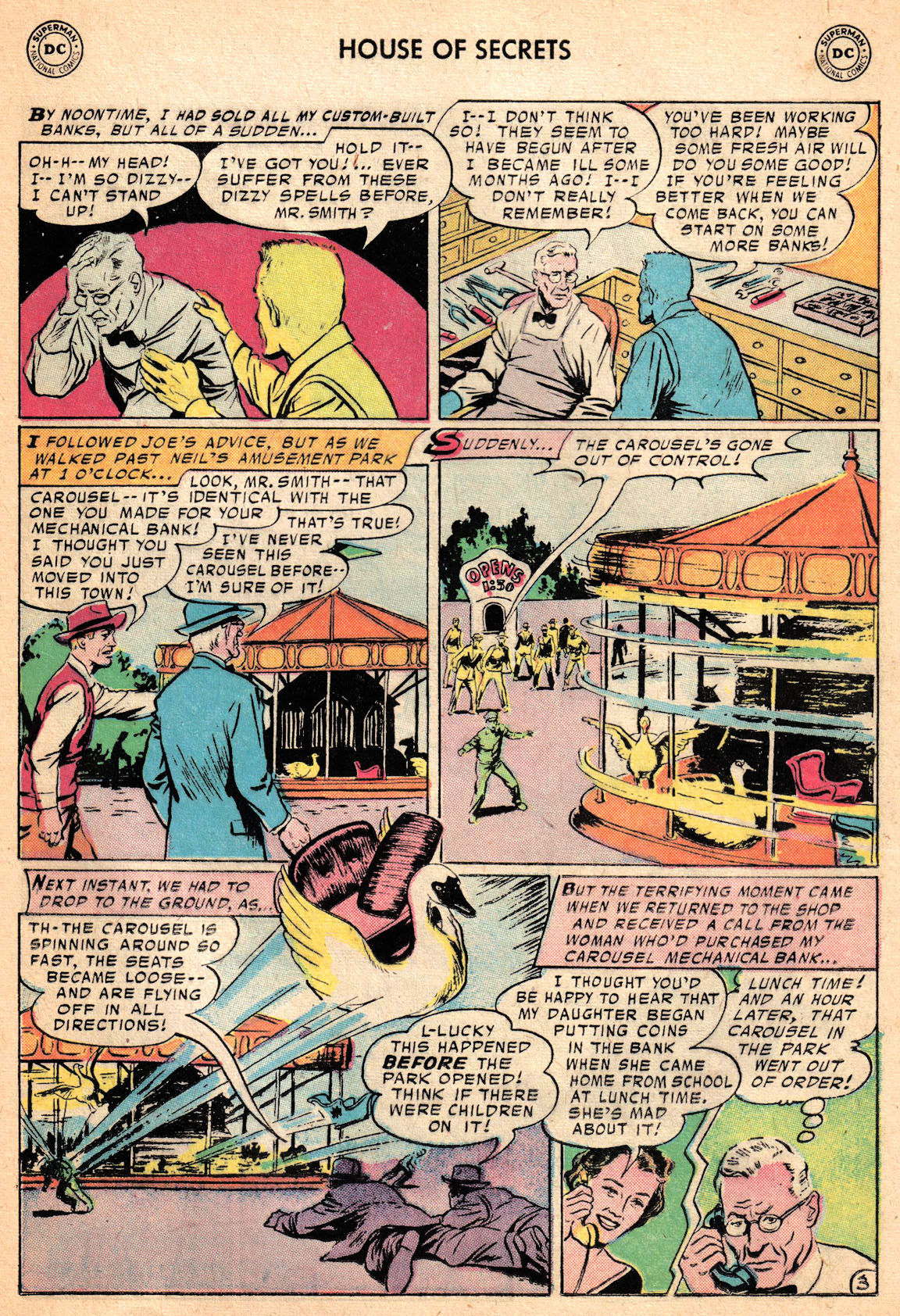 Read online House of Secrets (1956) comic -  Issue #7 - 13