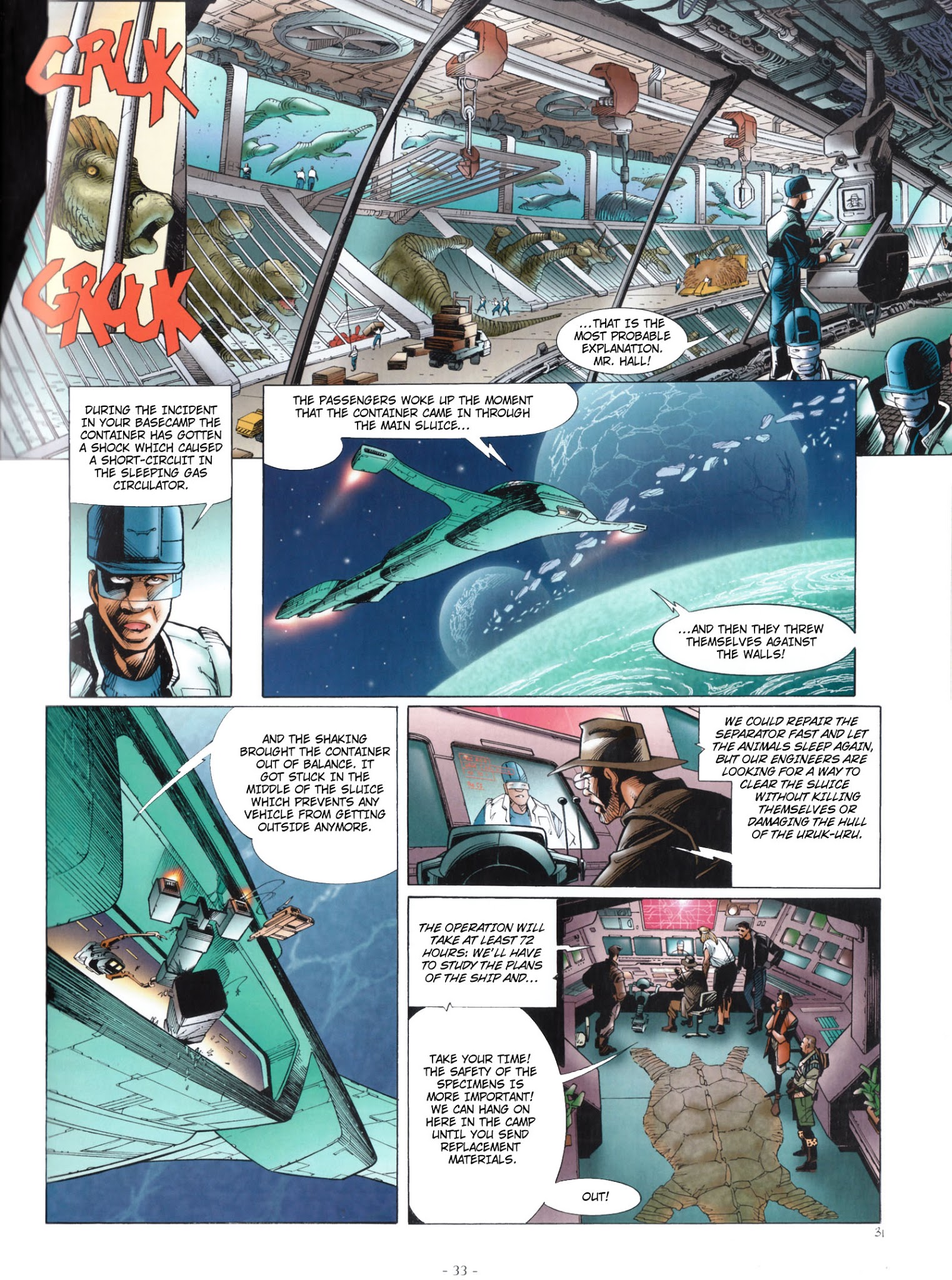 Read online Aquablue comic -  Issue #8 - 33