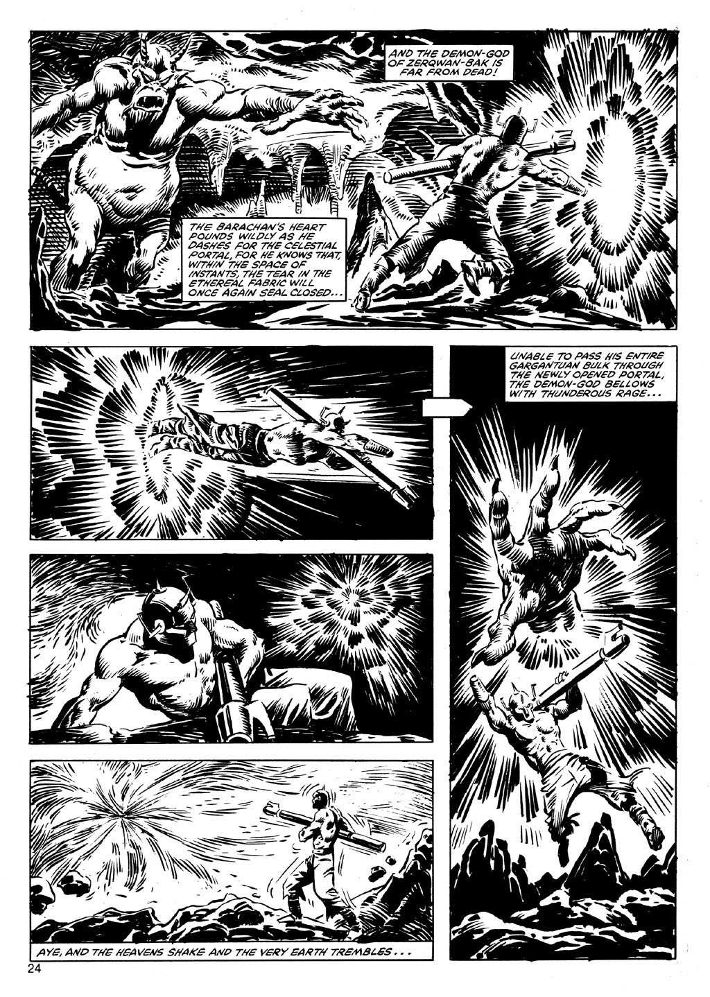 Read online The Savage Sword Of Conan comic -  Issue #92 - 23