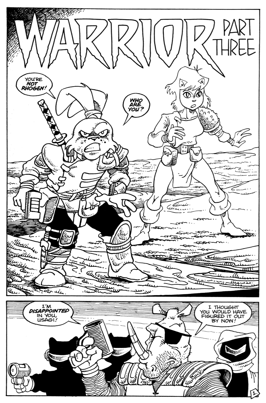 Read online Space Usagi comic -  Issue #3 - 3