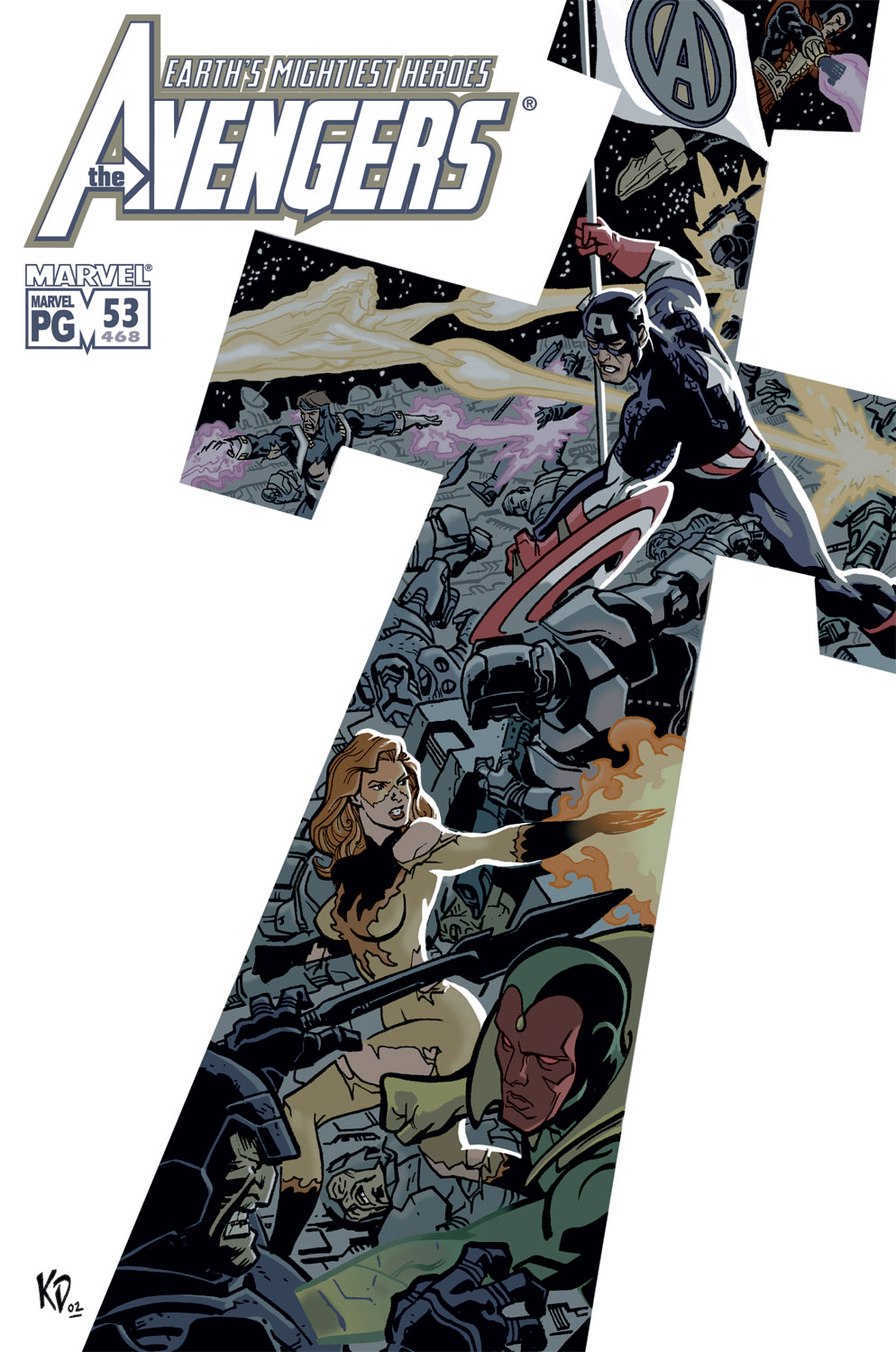 Read online Avengers (1998) comic -  Issue #53 - 1