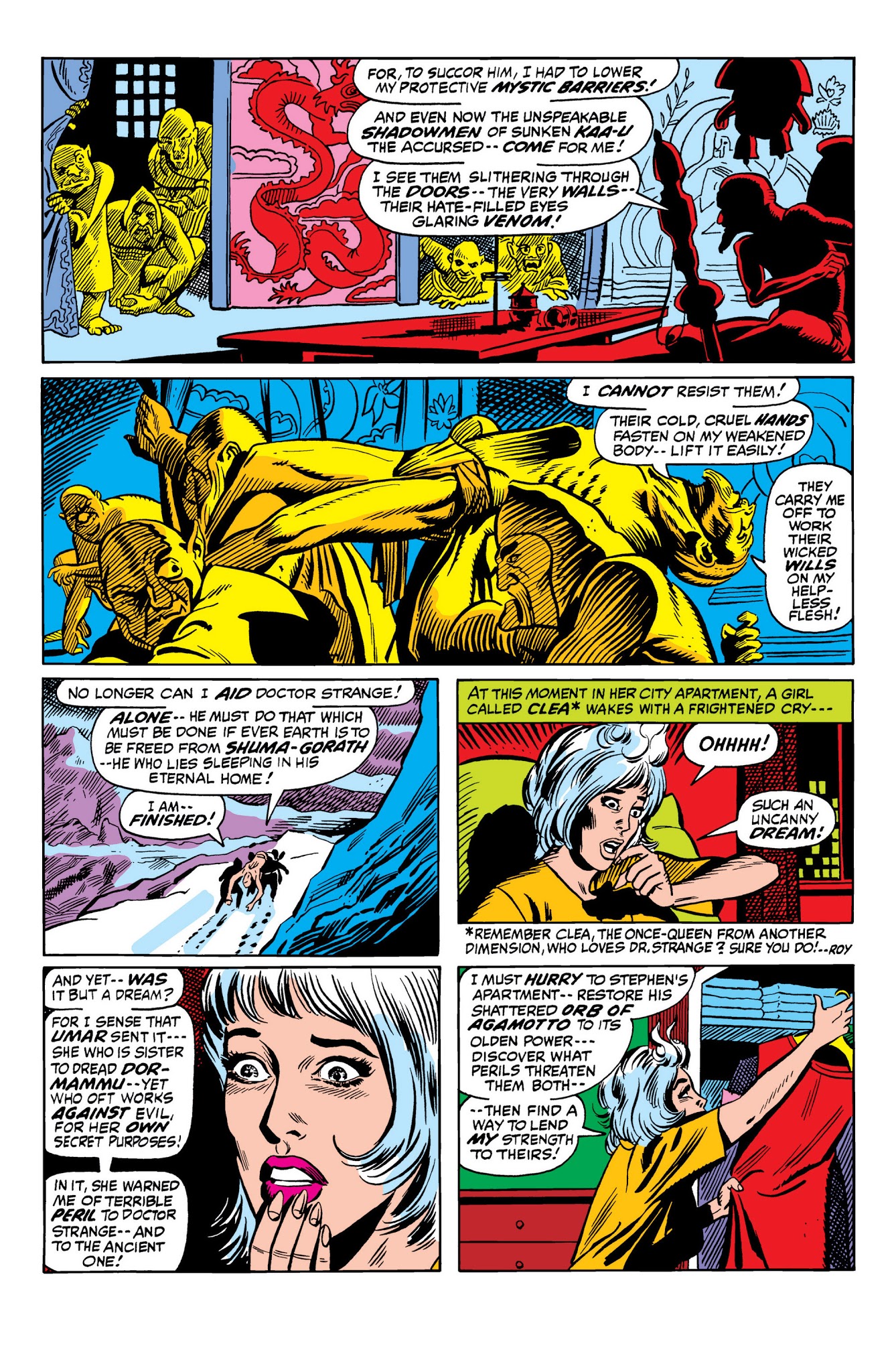 Read online Doctor Strange: A Separate Reality comic -  Issue # TPB - 213