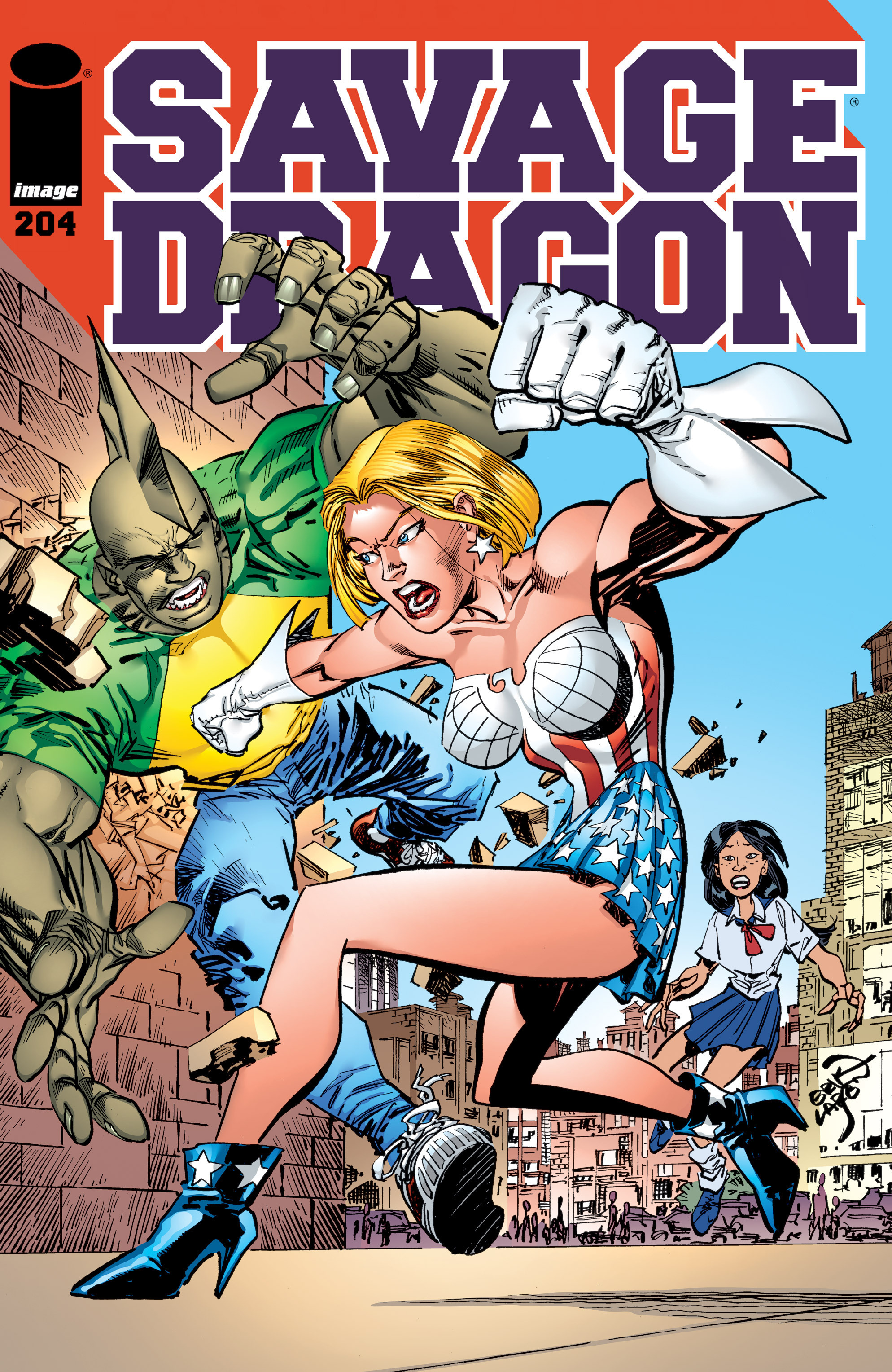 Read online The Savage Dragon (1993) comic -  Issue #204 - 1