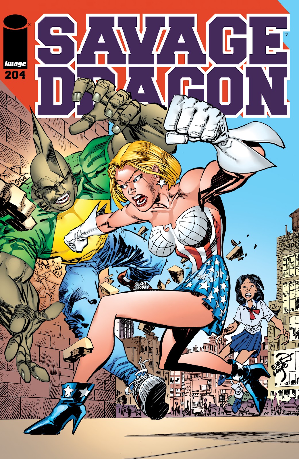 The Savage Dragon (1993) issue 204 - Page 1