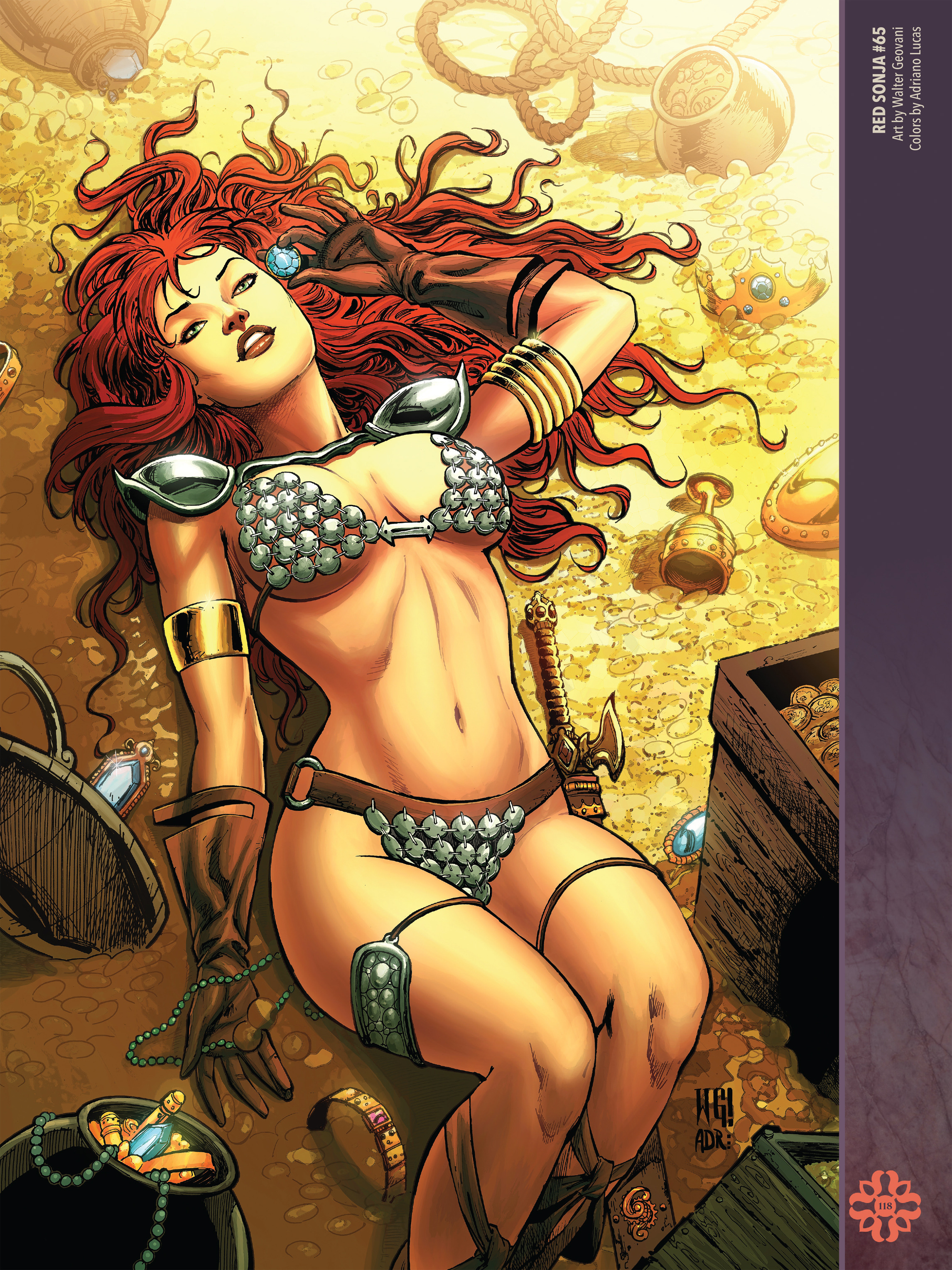 Read online The Art of Red Sonja comic -  Issue # TPB 2 (Part 2) - 19