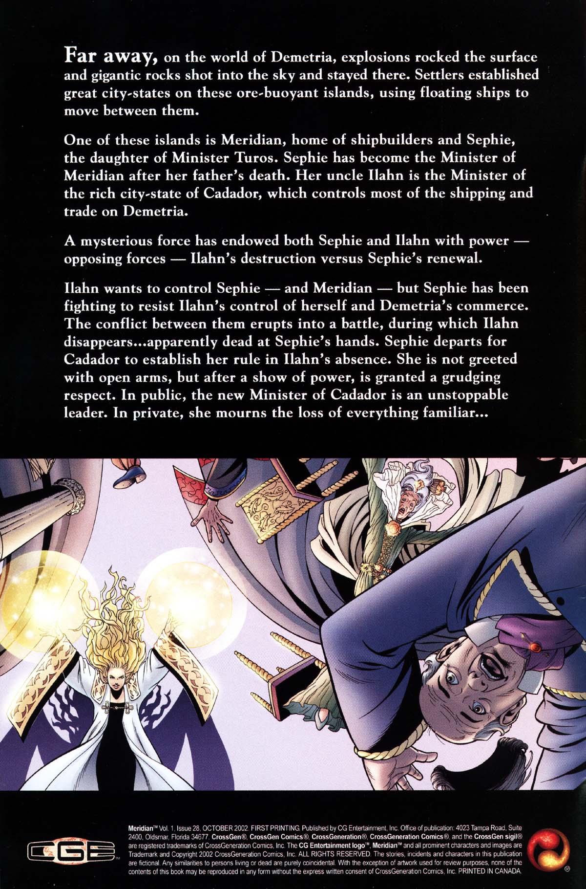 Read online Meridian comic -  Issue #28 - 2