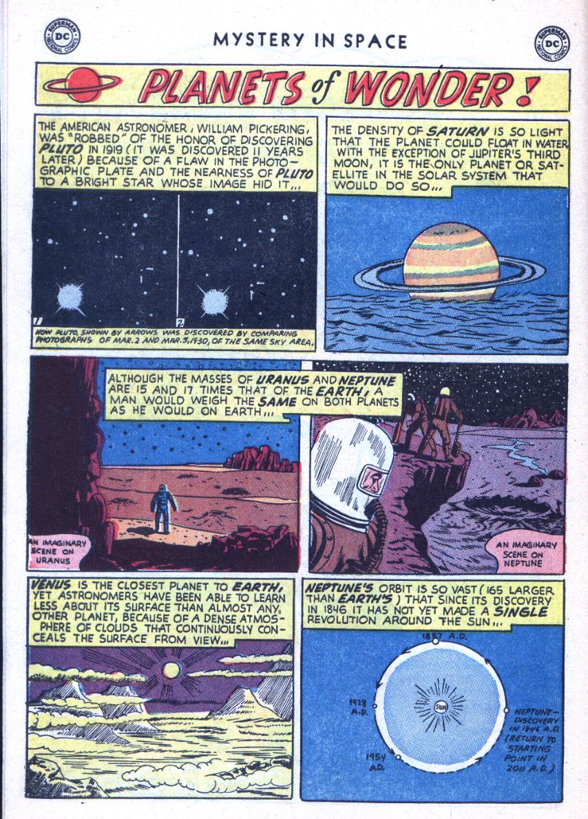 Read online Mystery in Space (1951) comic -  Issue #20 - 10