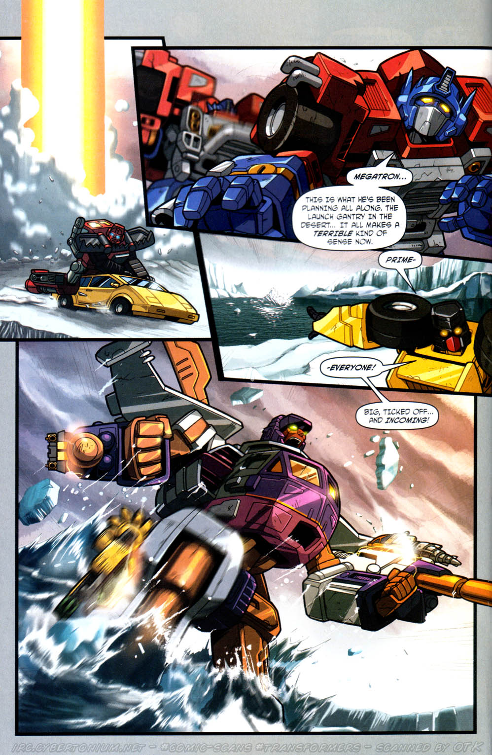 Read online Transformers Armada comic -  Issue #13 - 14