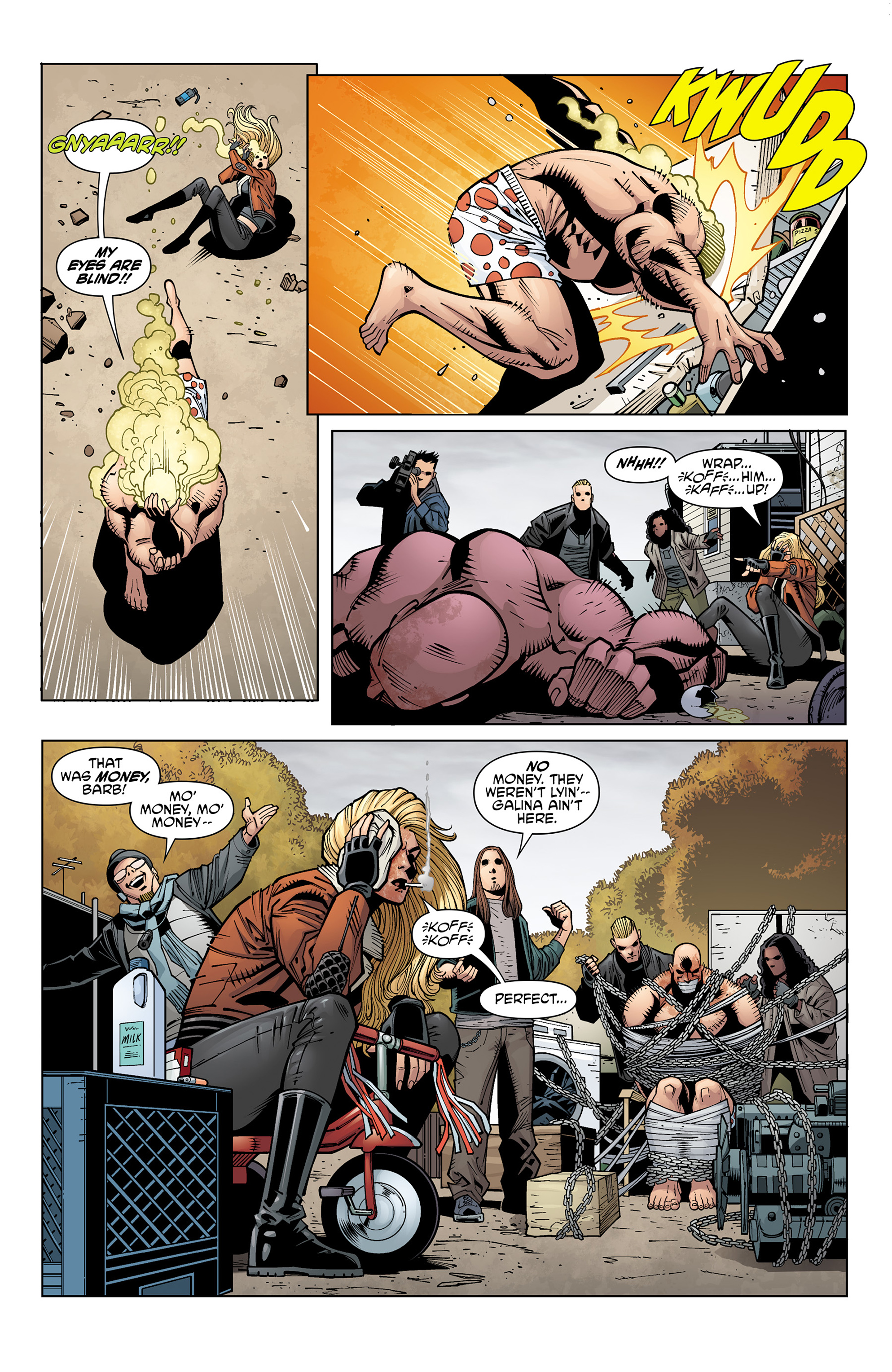Read online Barb Wire (2015) comic -  Issue #5 - 10