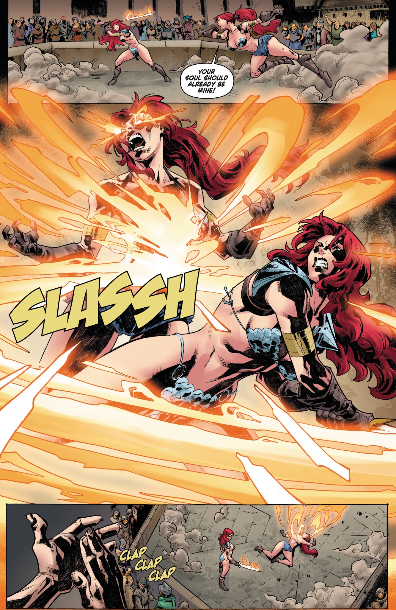 Read online Red Sonja Vol. 4 comic -  Issue # _TPB 3 (Part 1) - 91