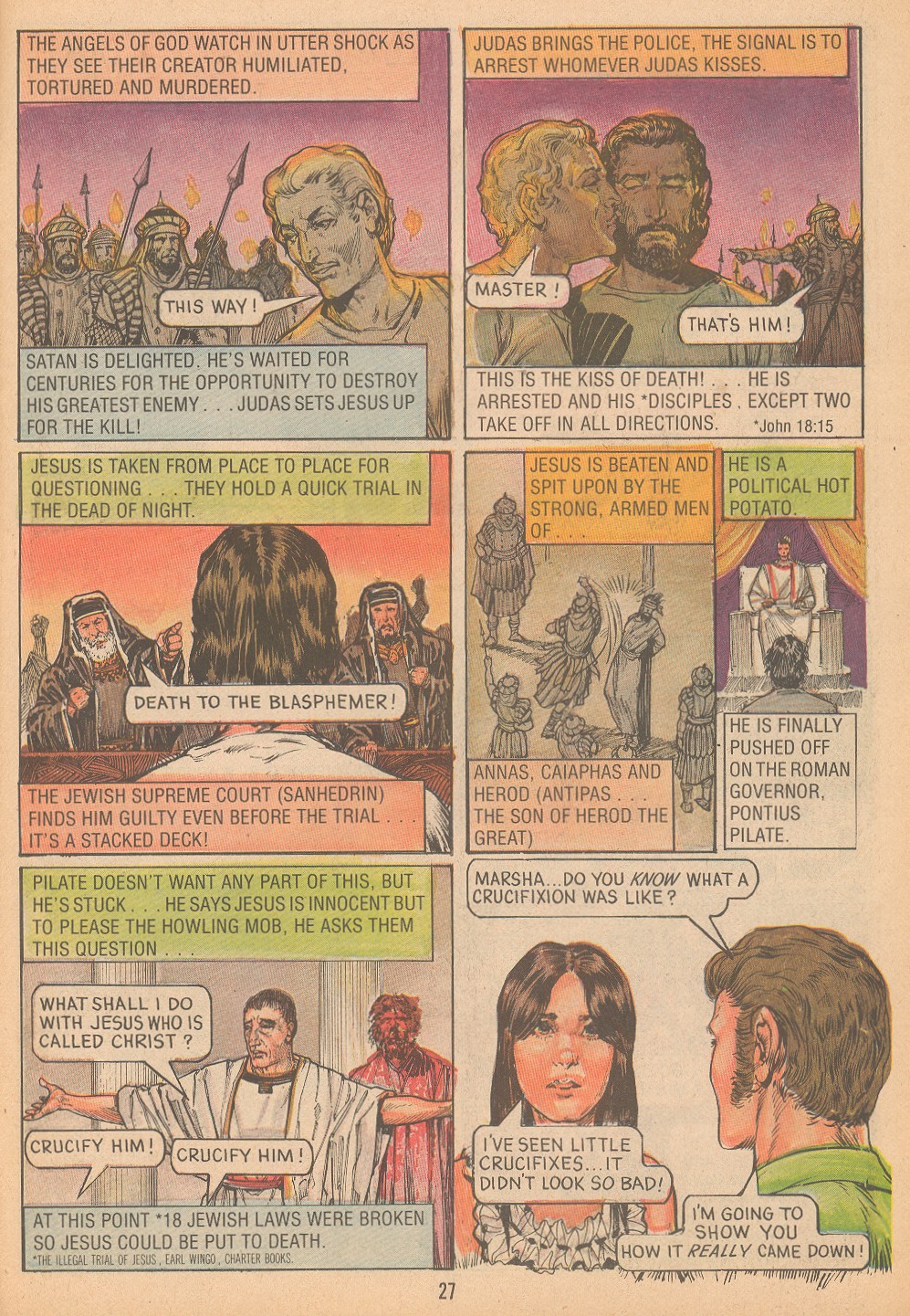 Read online The Crusaders (1974) comic -  Issue #8 - 29