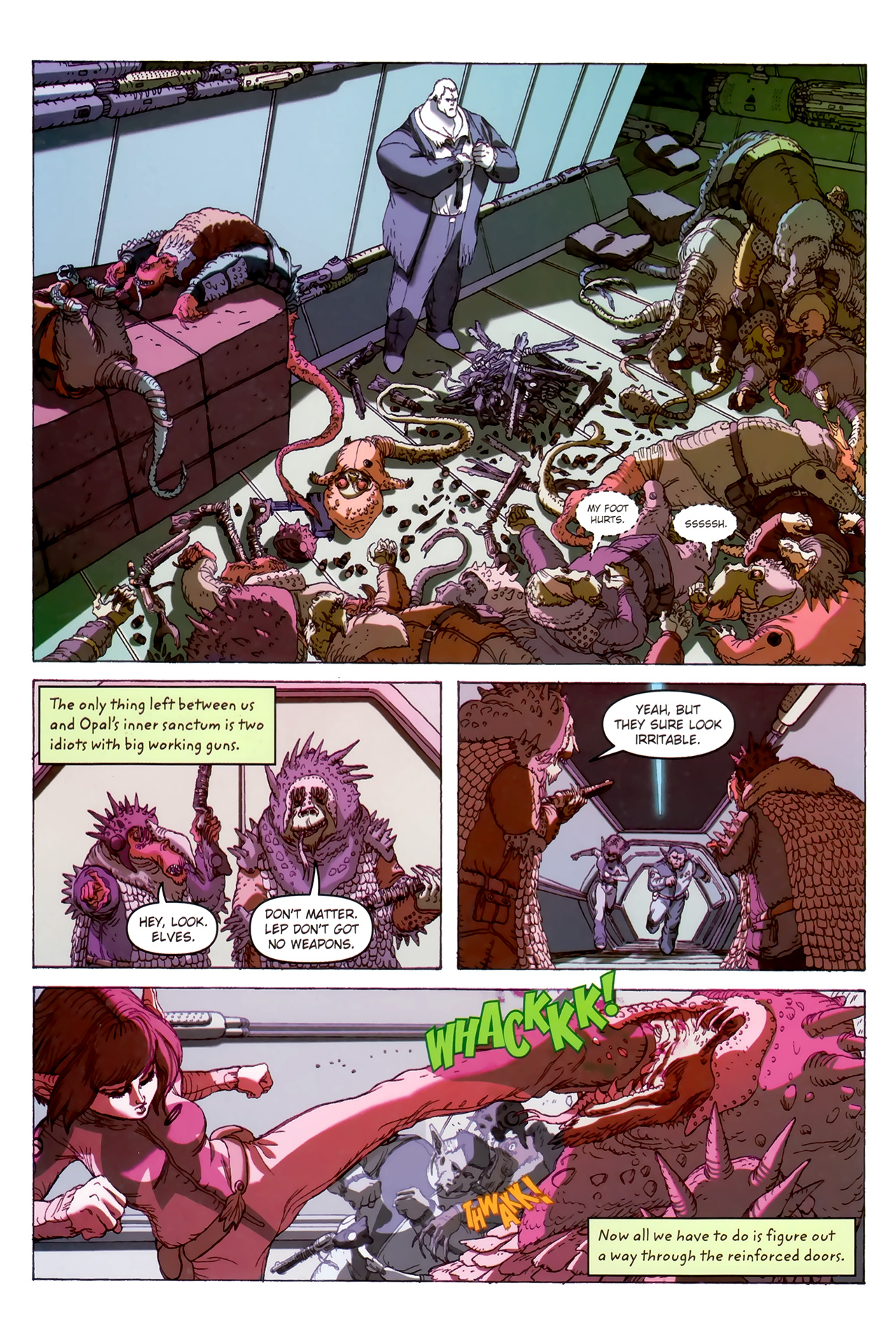 Read online Artemis Fowl: The Arctic Incident comic -  Issue # TPB - 113