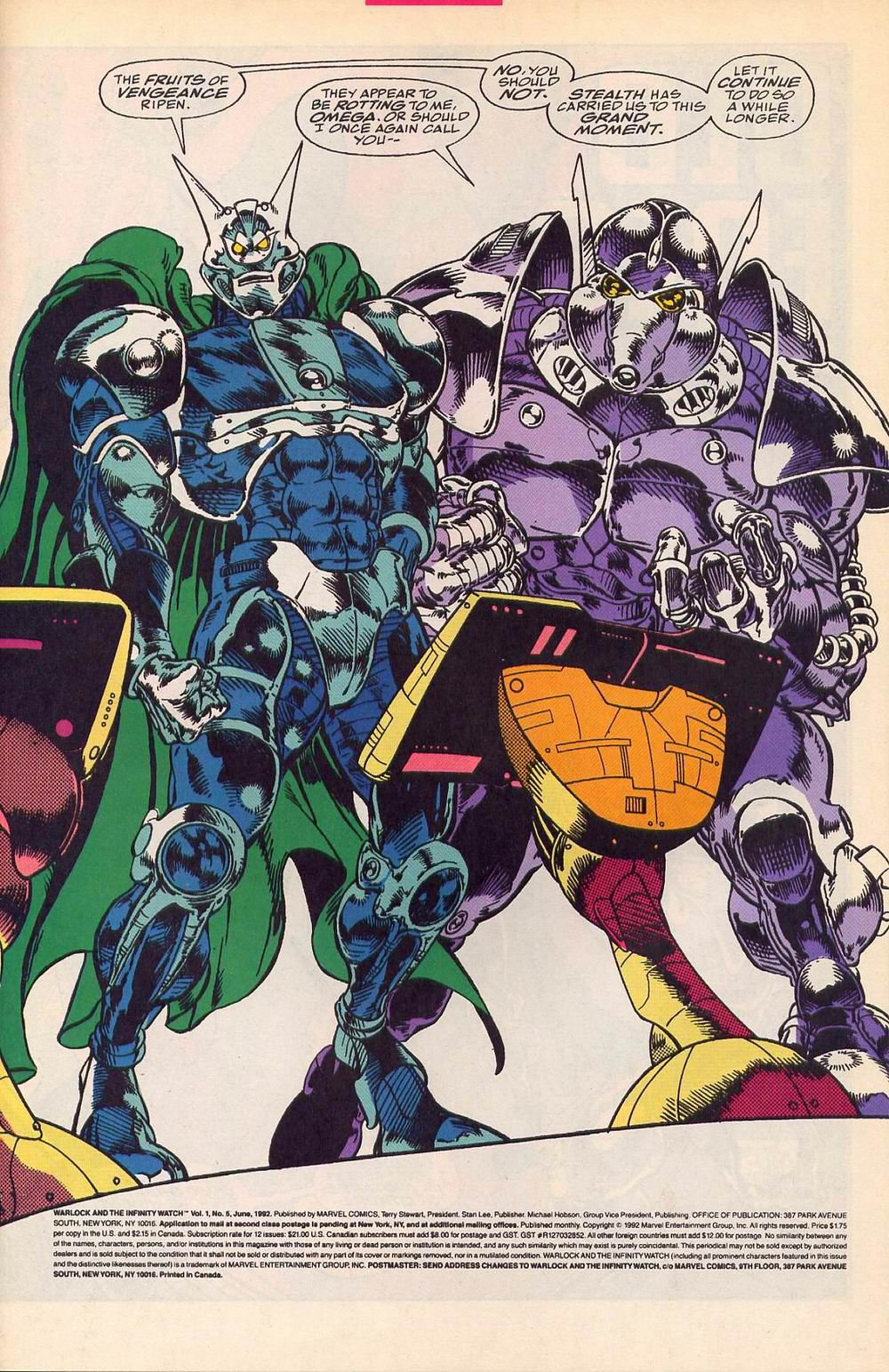 Read online Warlock and the Infinity Watch comic -  Issue #5 - 2