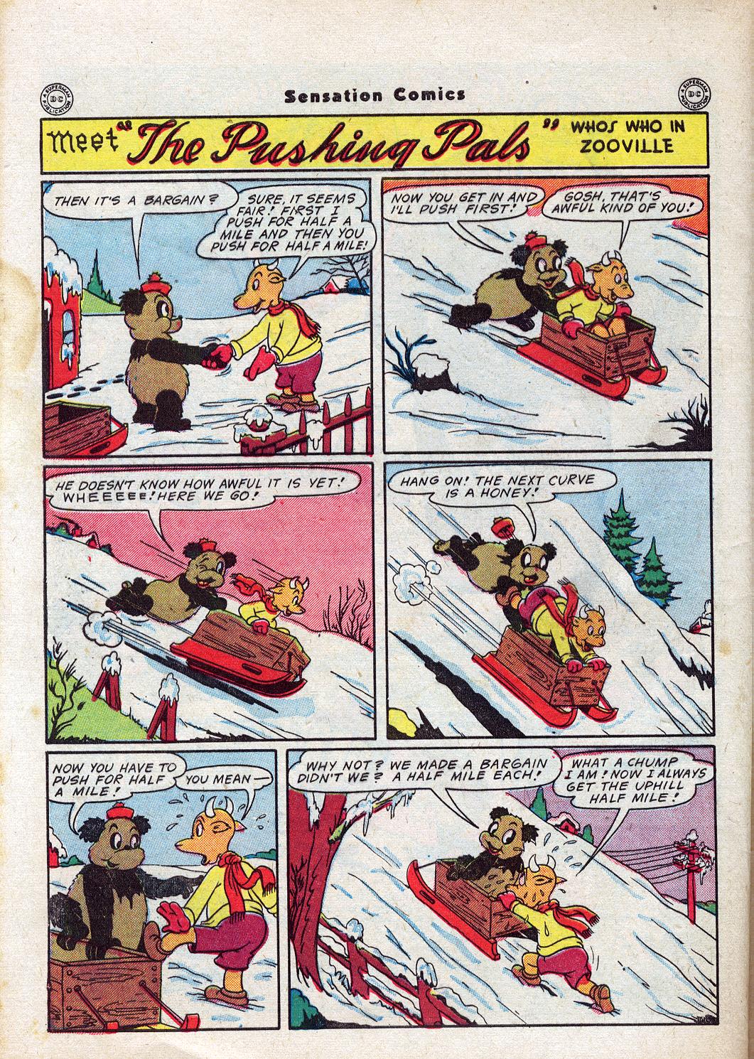 Read online Sensation (Mystery) Comics comic -  Issue #48 - 42