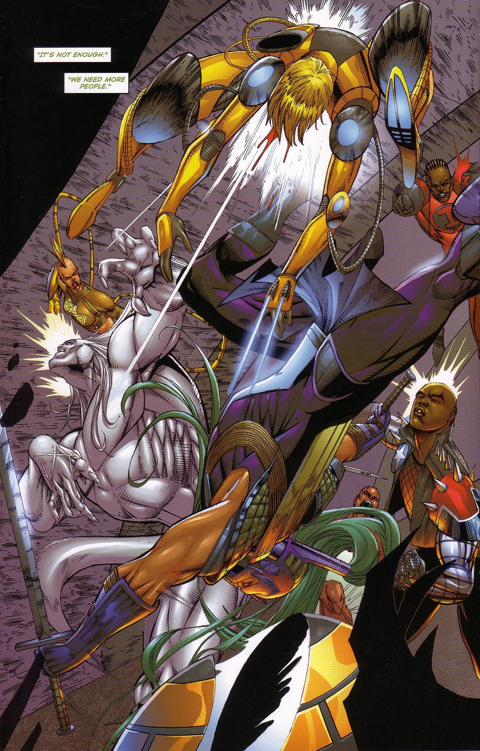 Read online Nitrogen: Extreme Forces comic -  Issue # Full - 16