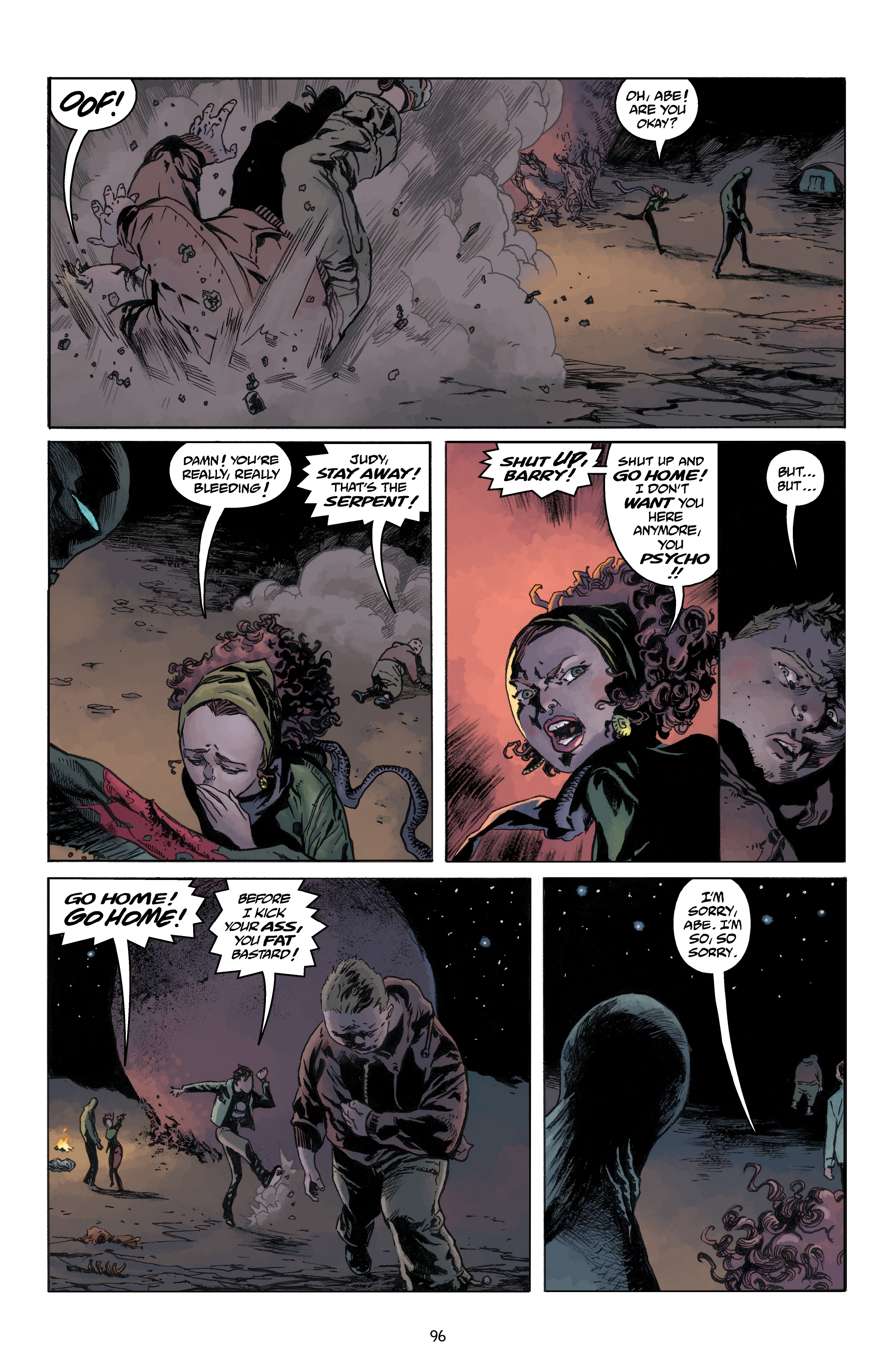 Read online Abe Sapien comic -  Issue # _TPB Dark and Terrible 1 (Part 1) - 97