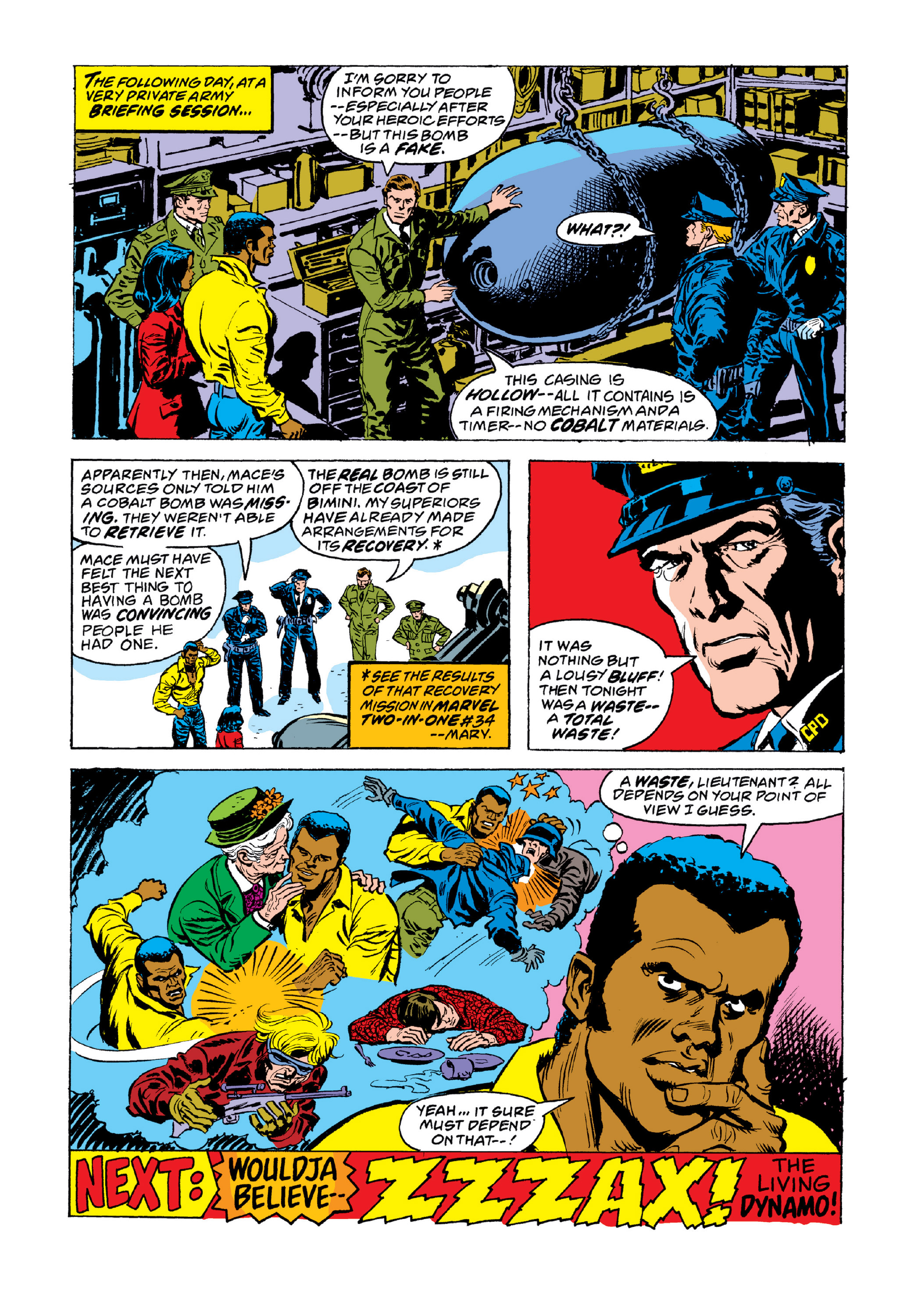 Read online Marvel Masterworks: Luke Cage, Power Man comic -  Issue # TPB 3 (Part 3) - 99