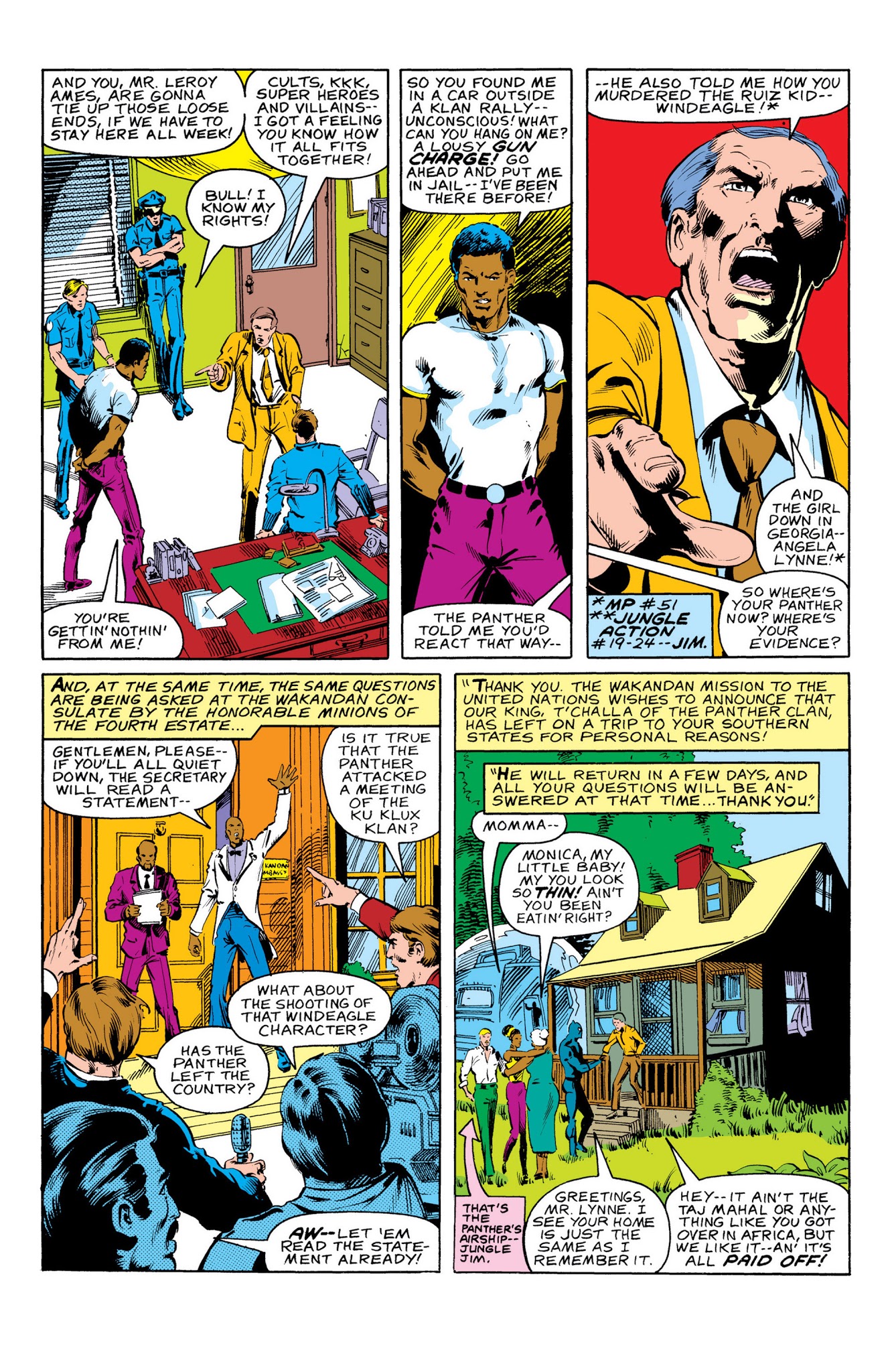 Read online Marvel Masterworks: The Black Panther comic -  Issue # TPB 2 - 311