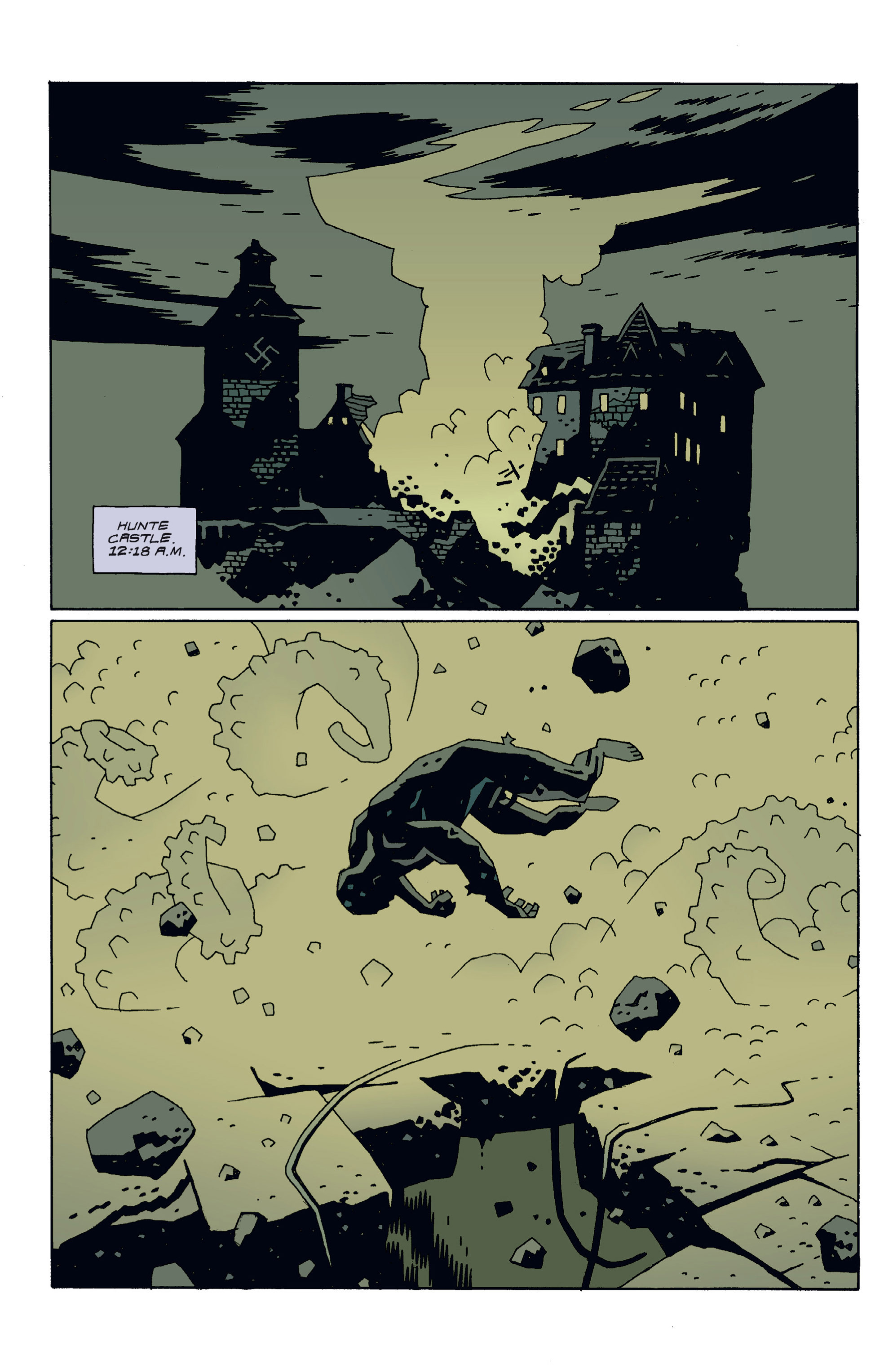 Read online Hellboy comic -  Issue #5 - 103