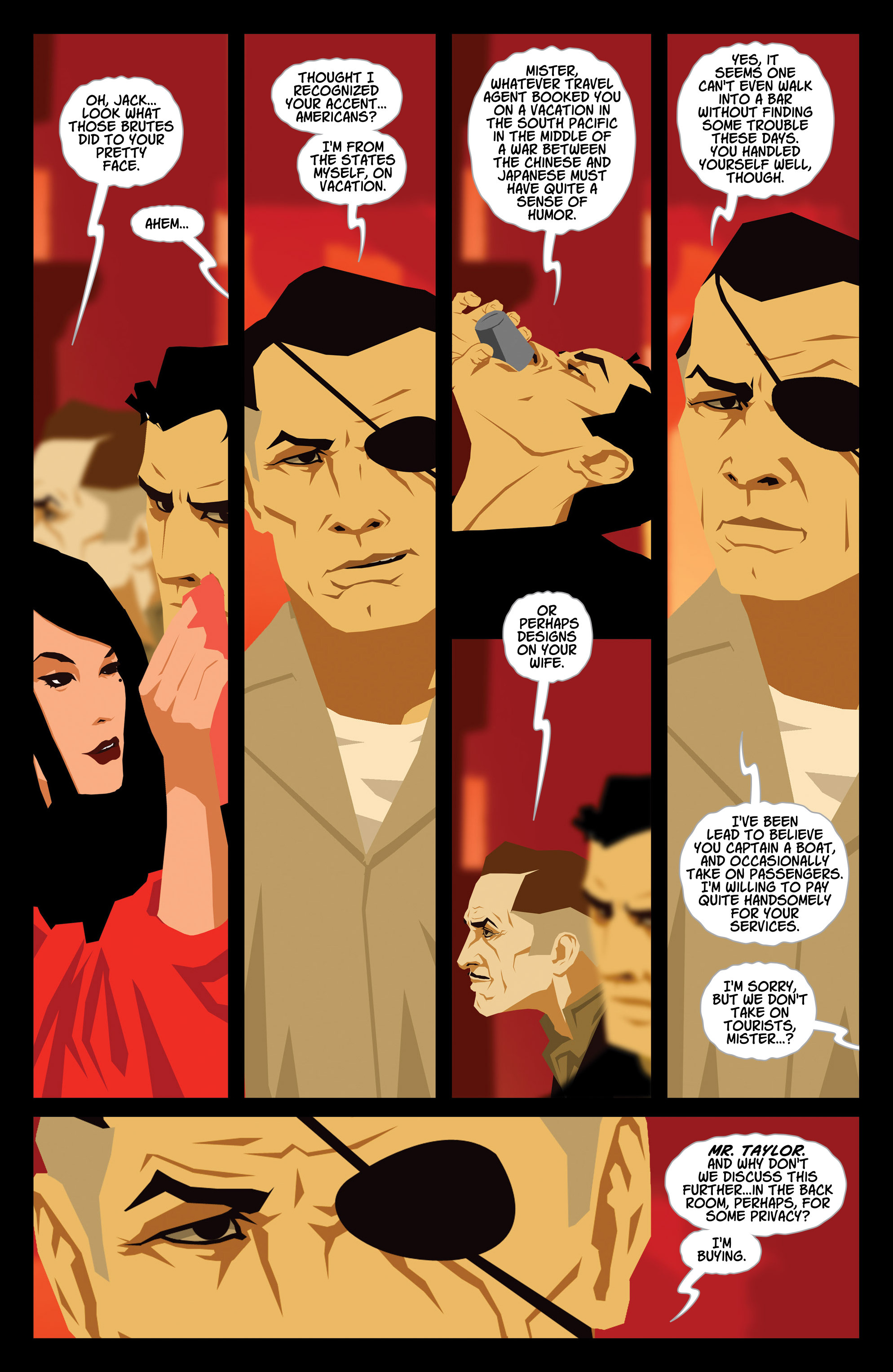 Read online The Mercenary Sea comic -  Issue # _TPB - 25