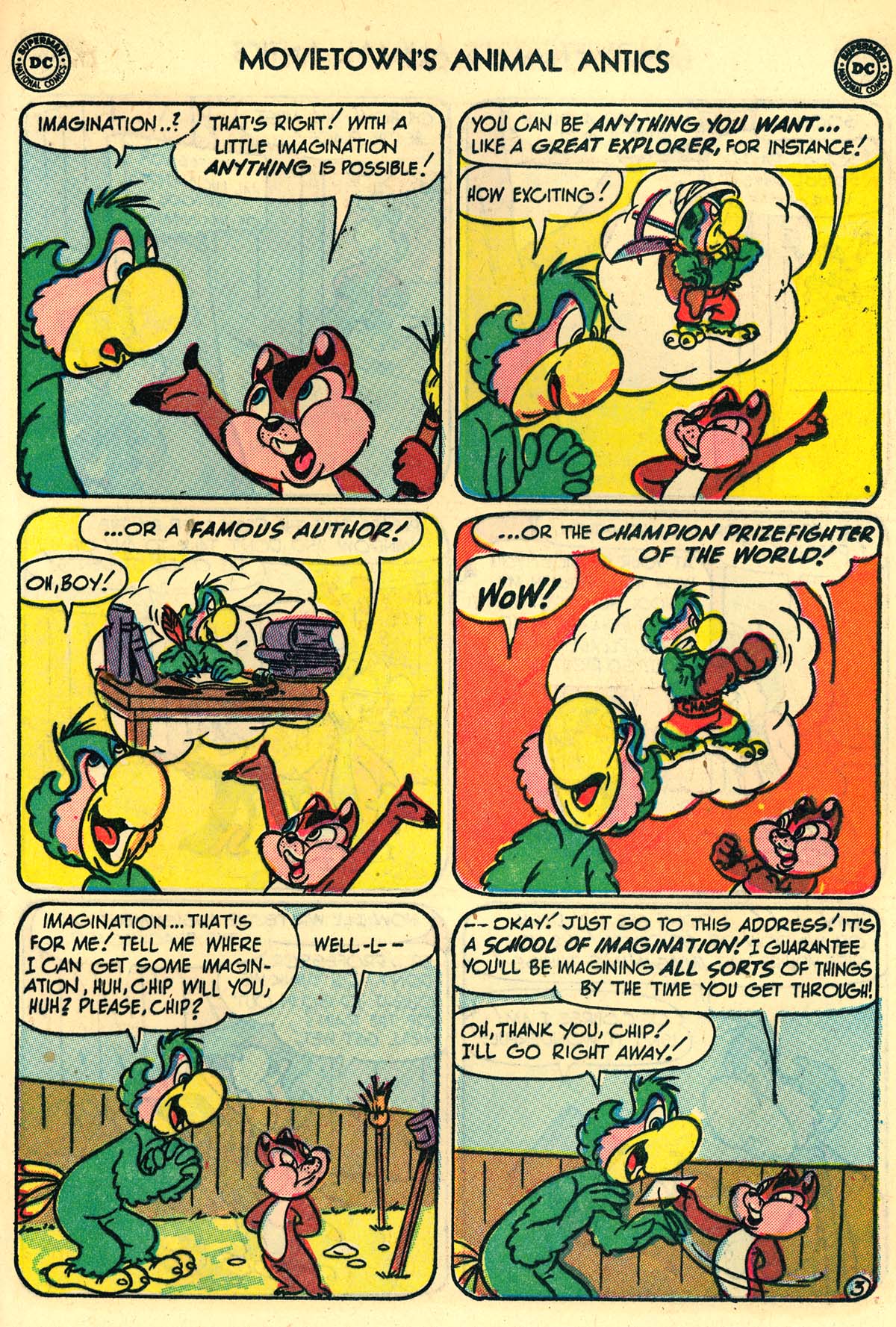 Read online Animal Antics comic -  Issue #33 - 37