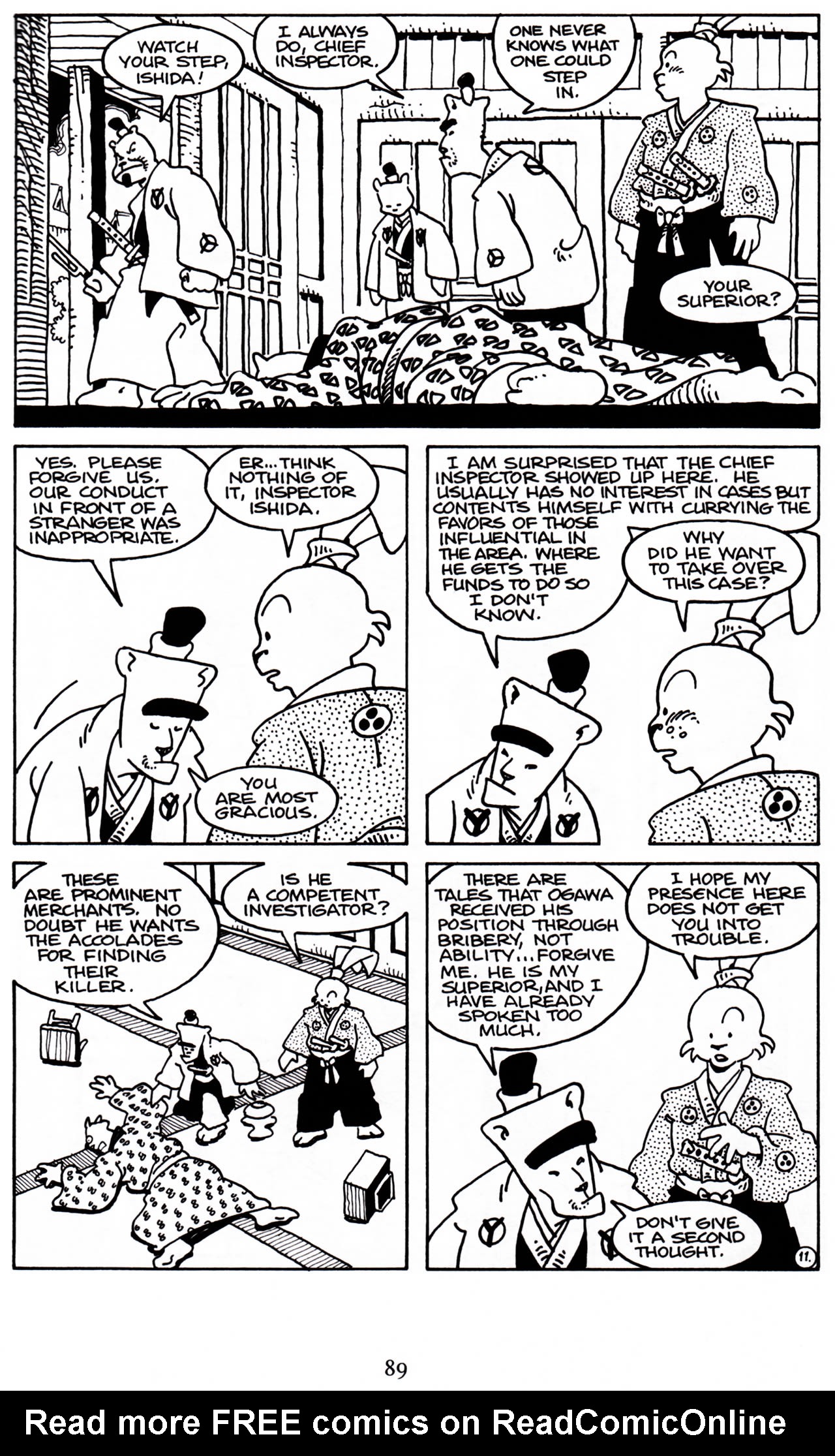 Read online Usagi Yojimbo (1996) comic -  Issue #26 - 11