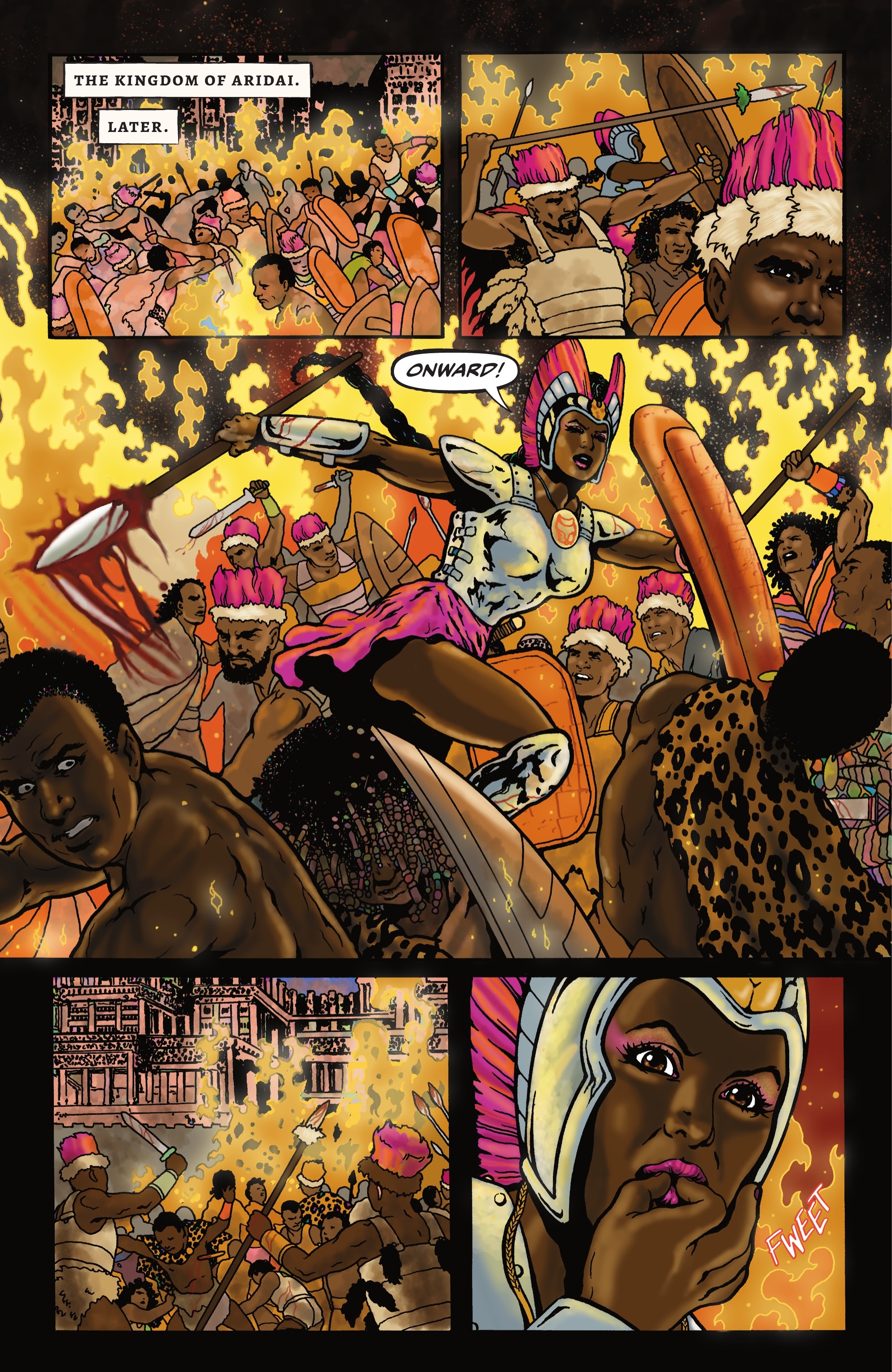 Read online Nubia: Coronation Special comic -  Issue # Full - 10