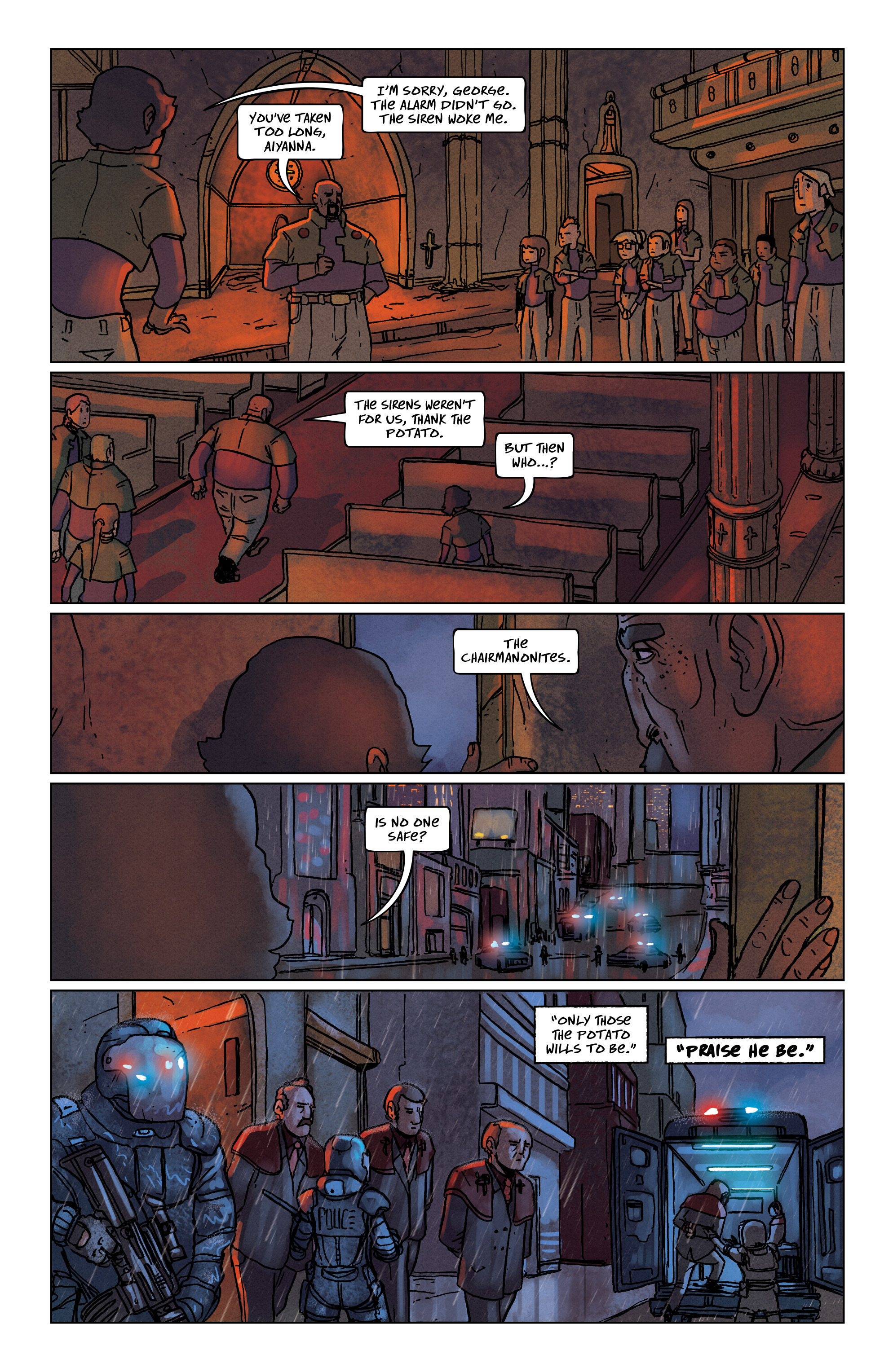 Read online Exodus: The Life After comic -  Issue #6 - 5