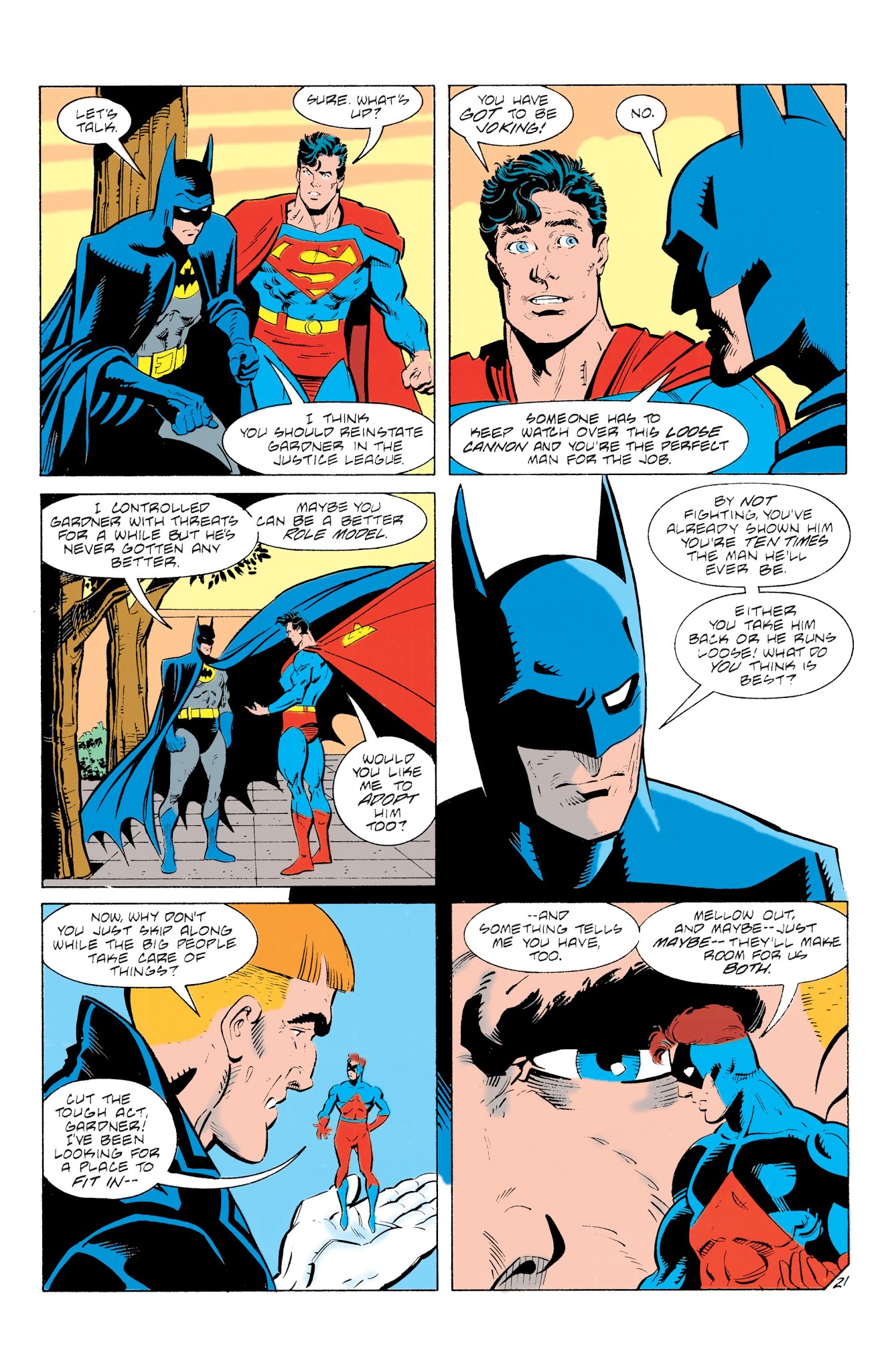 Read online Superman & The Justice League America comic -  Issue #1 - 183