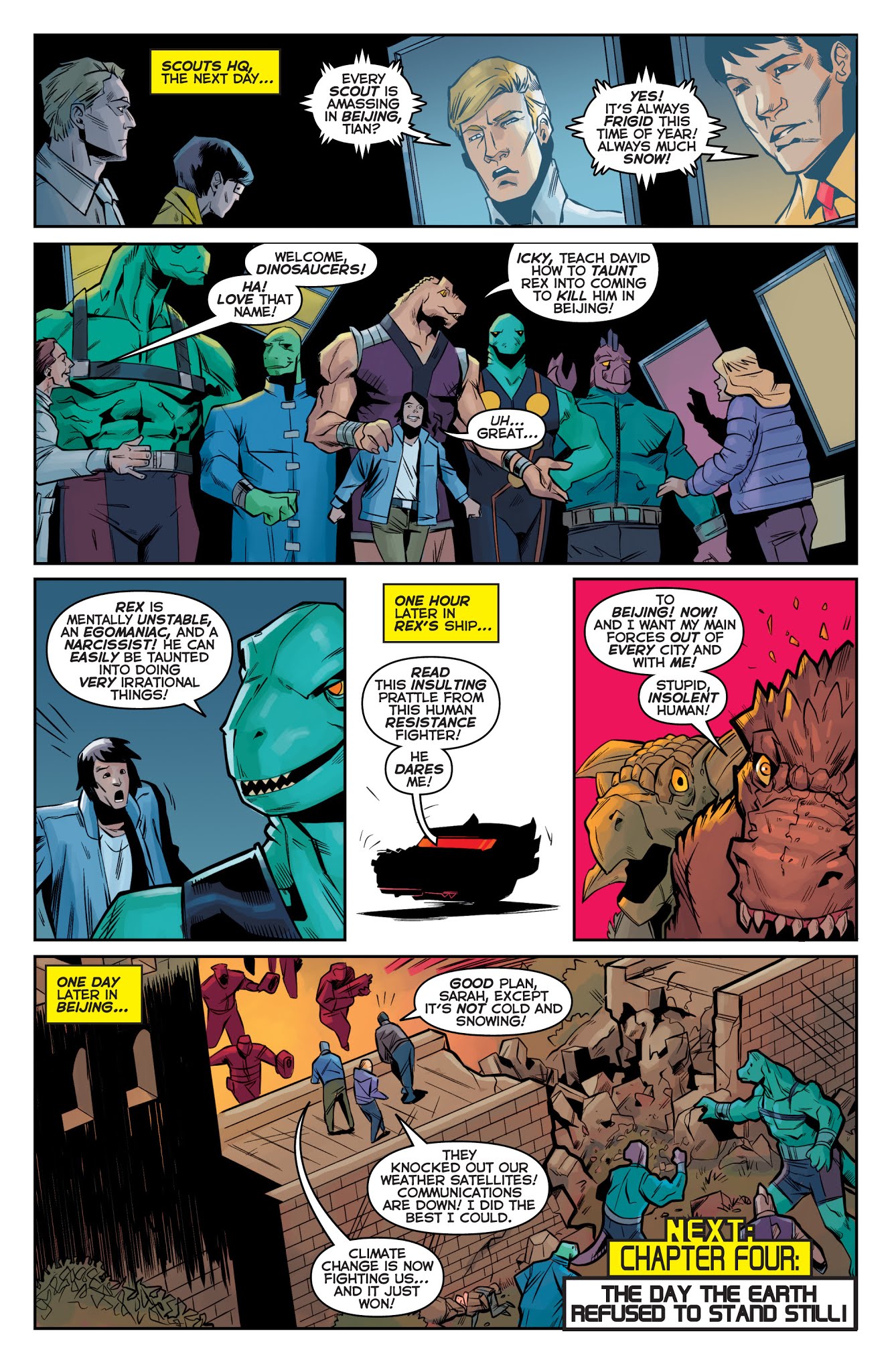 Dinosaucers Issue 3 Read Dinosaucers Issue 3 comic online in high