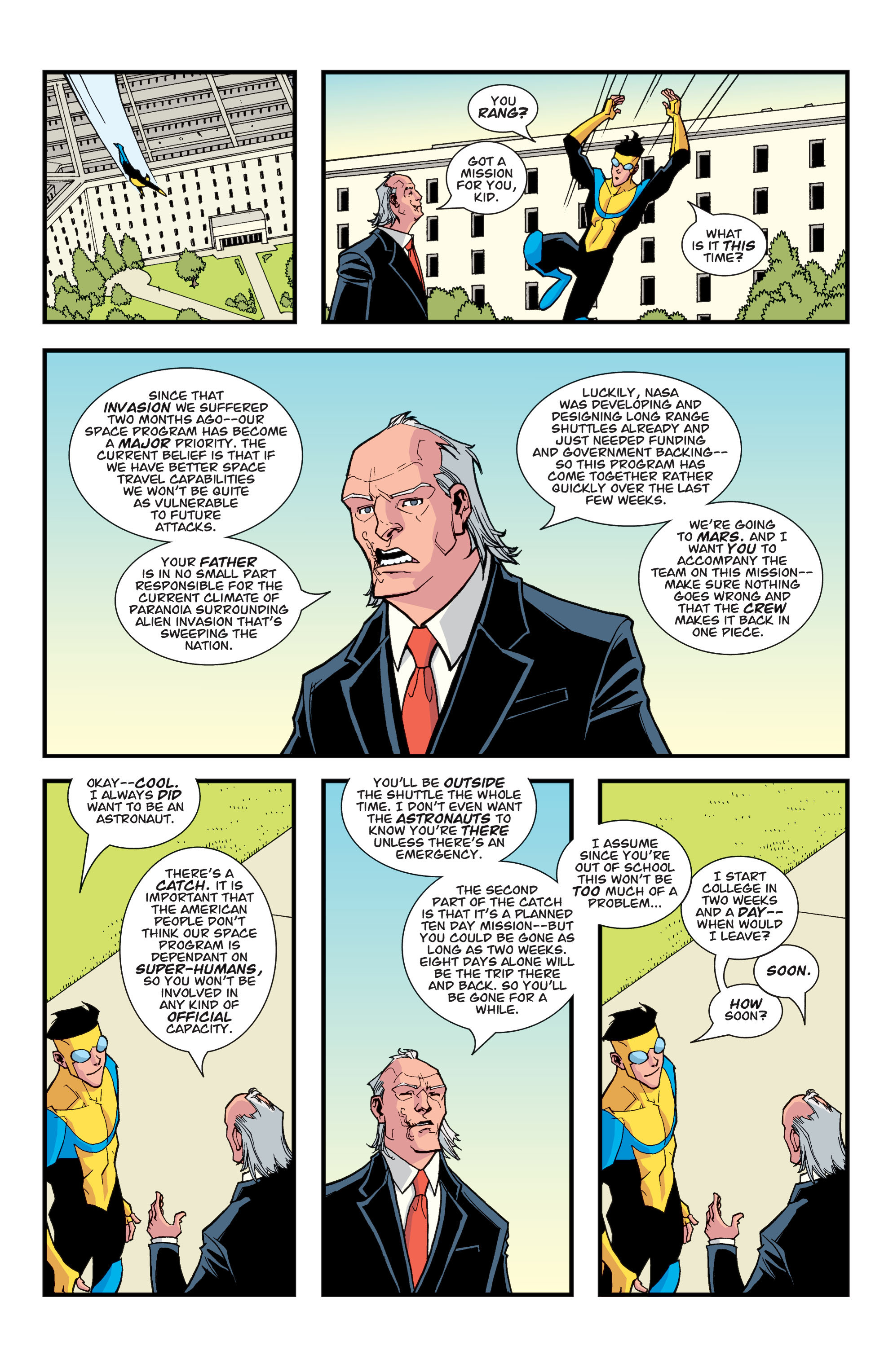 Read online Invincible comic -  Issue # _TPB 4 - Head of The Class - 115