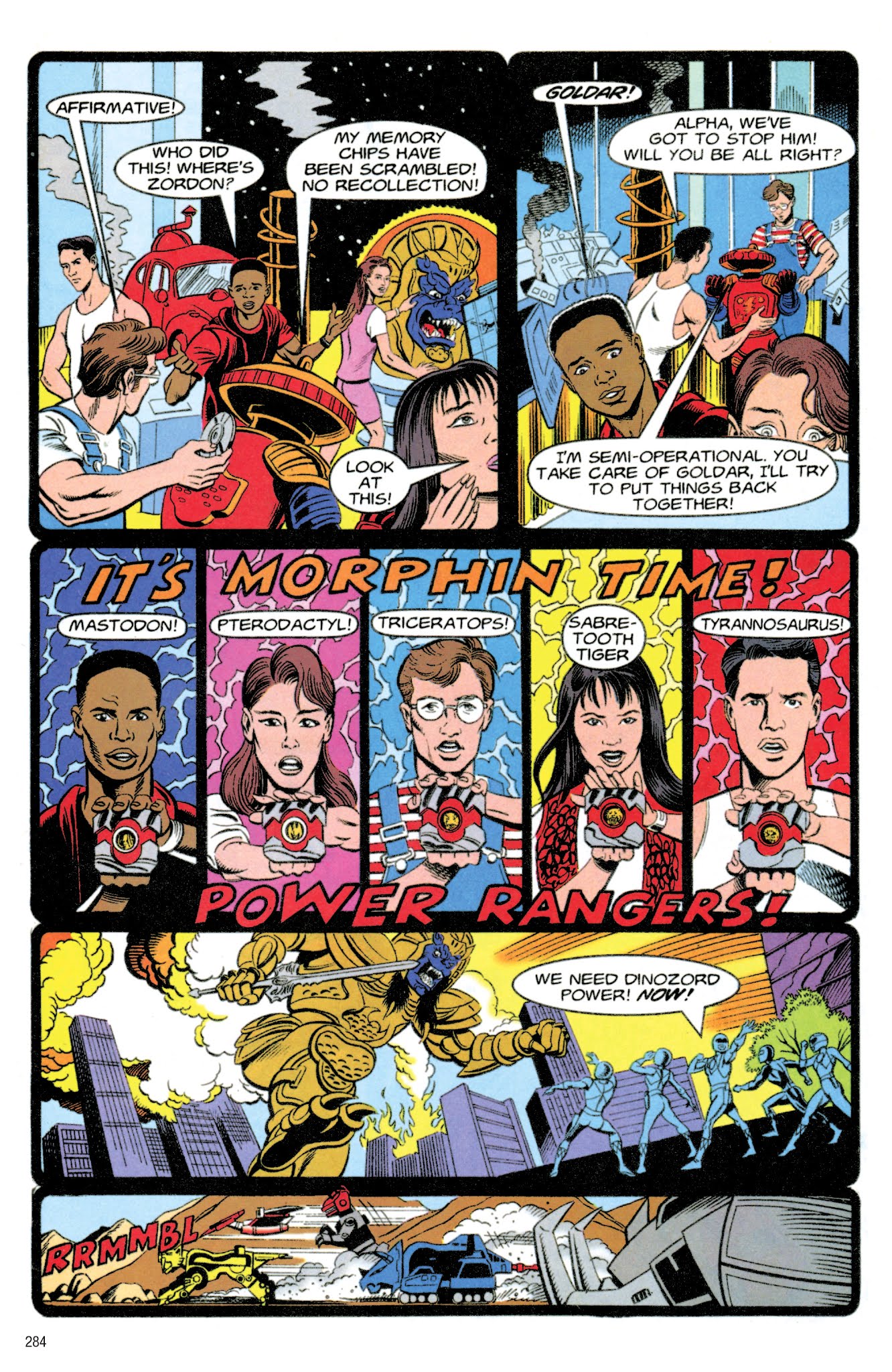 Read online Mighty Morphin Power Rangers Archive comic -  Issue # TPB 1 (Part 3) - 84