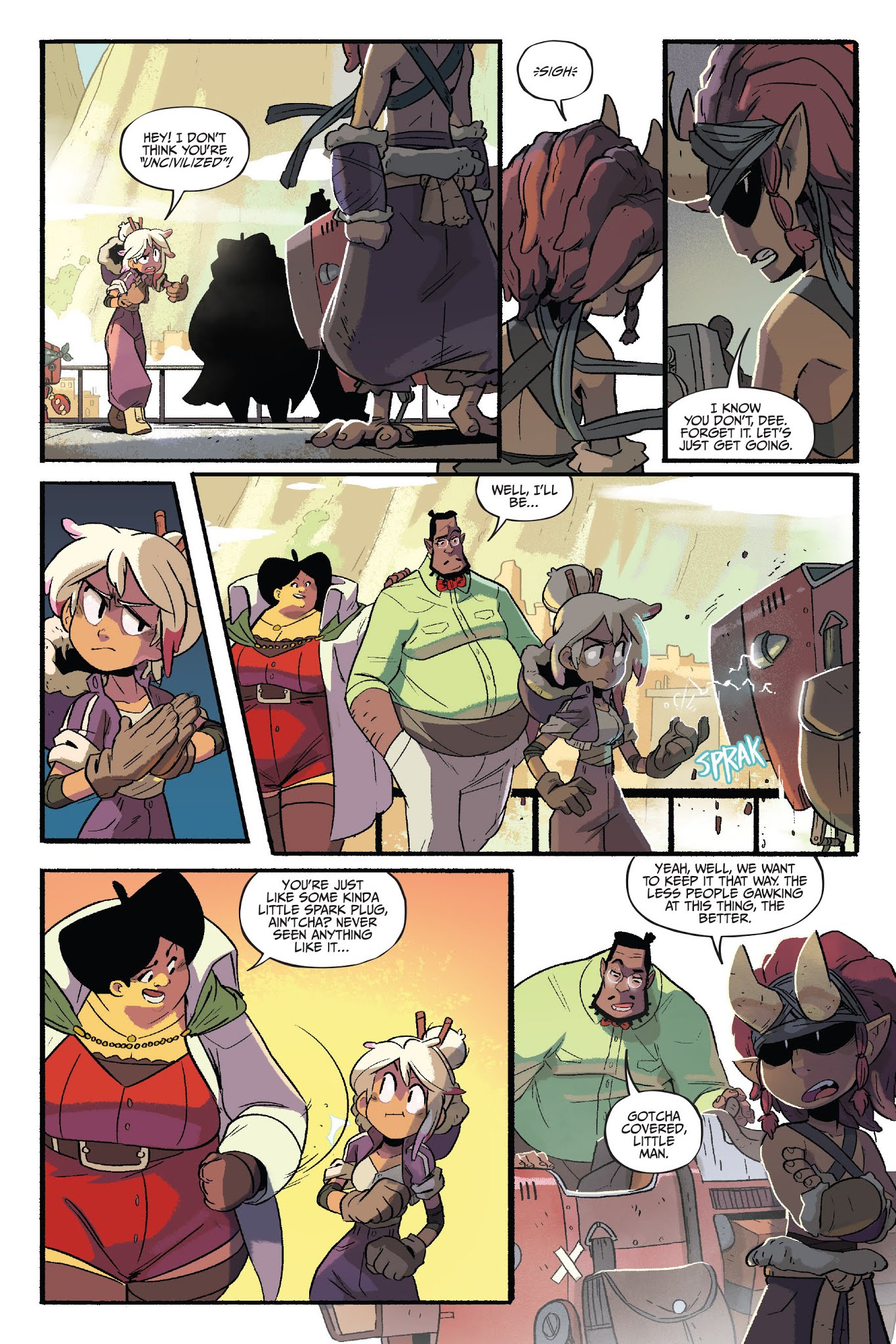 Read online Tyson Hesse's Diesel: Ignition comic -  Issue # TPB (Part 2) - 25