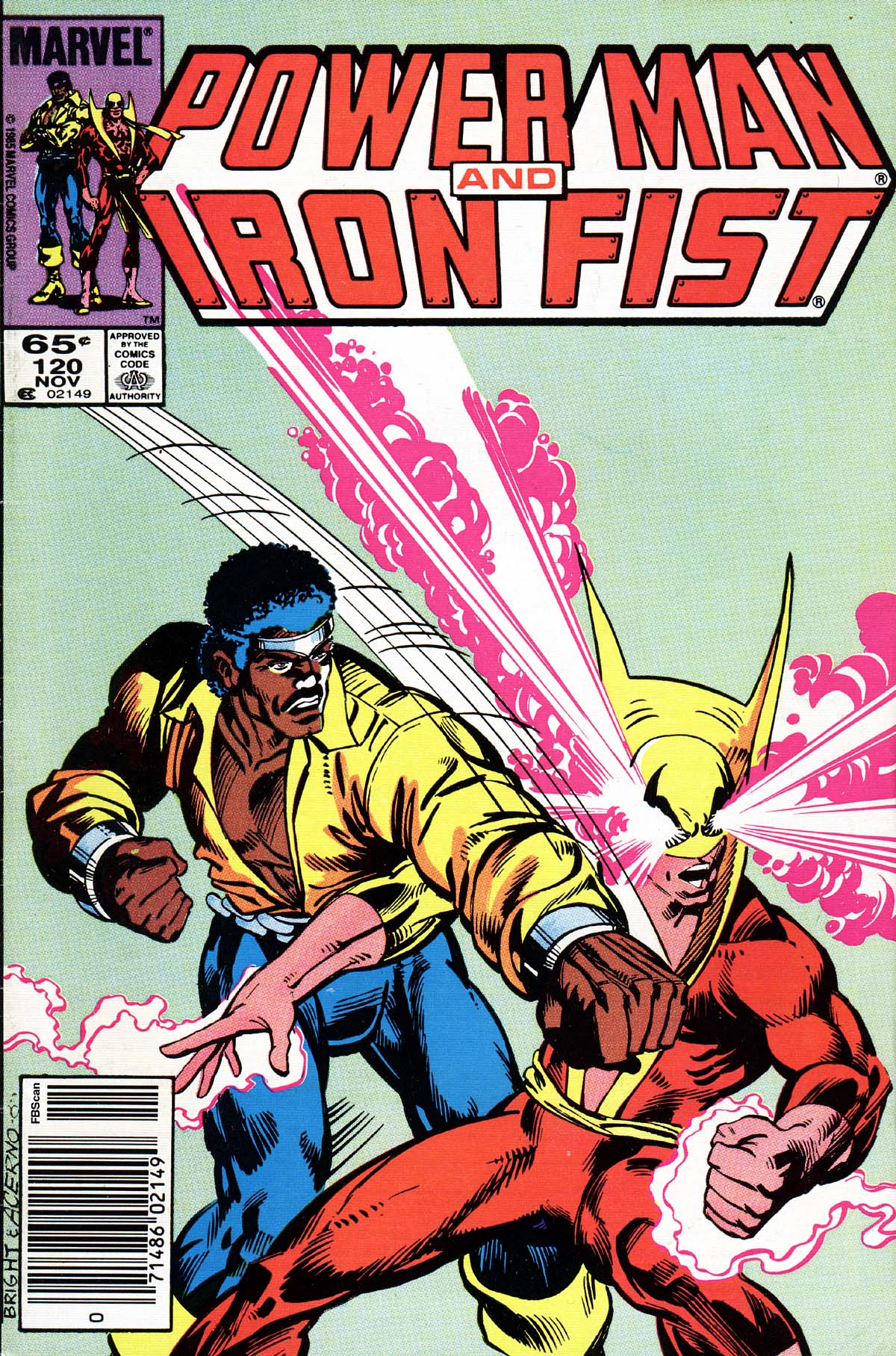 Read online Power Man and Iron Fist (1978) comic -  Issue #120 - 1