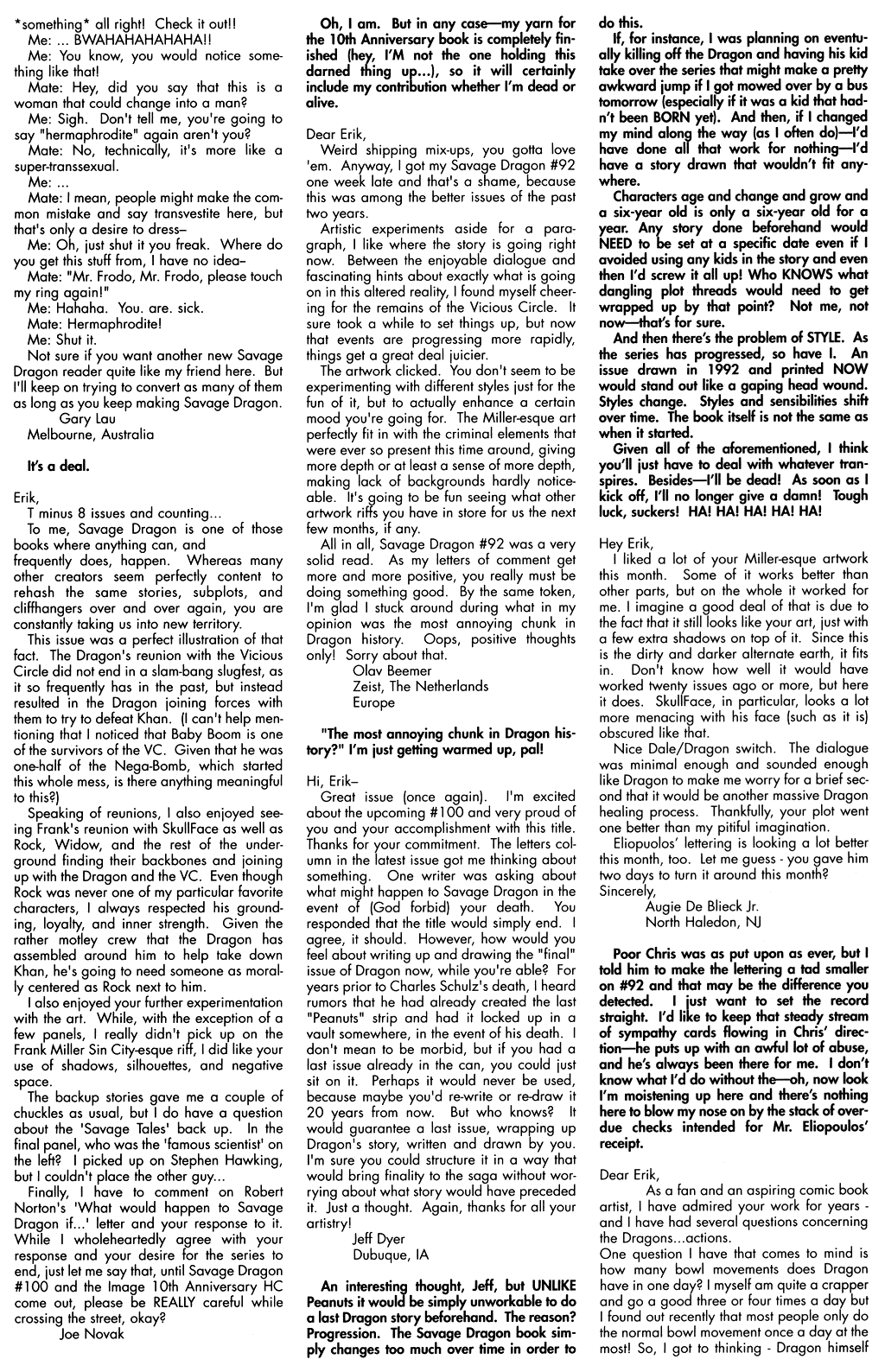 Read online The Savage Dragon (1993) comic -  Issue #94 - 27
