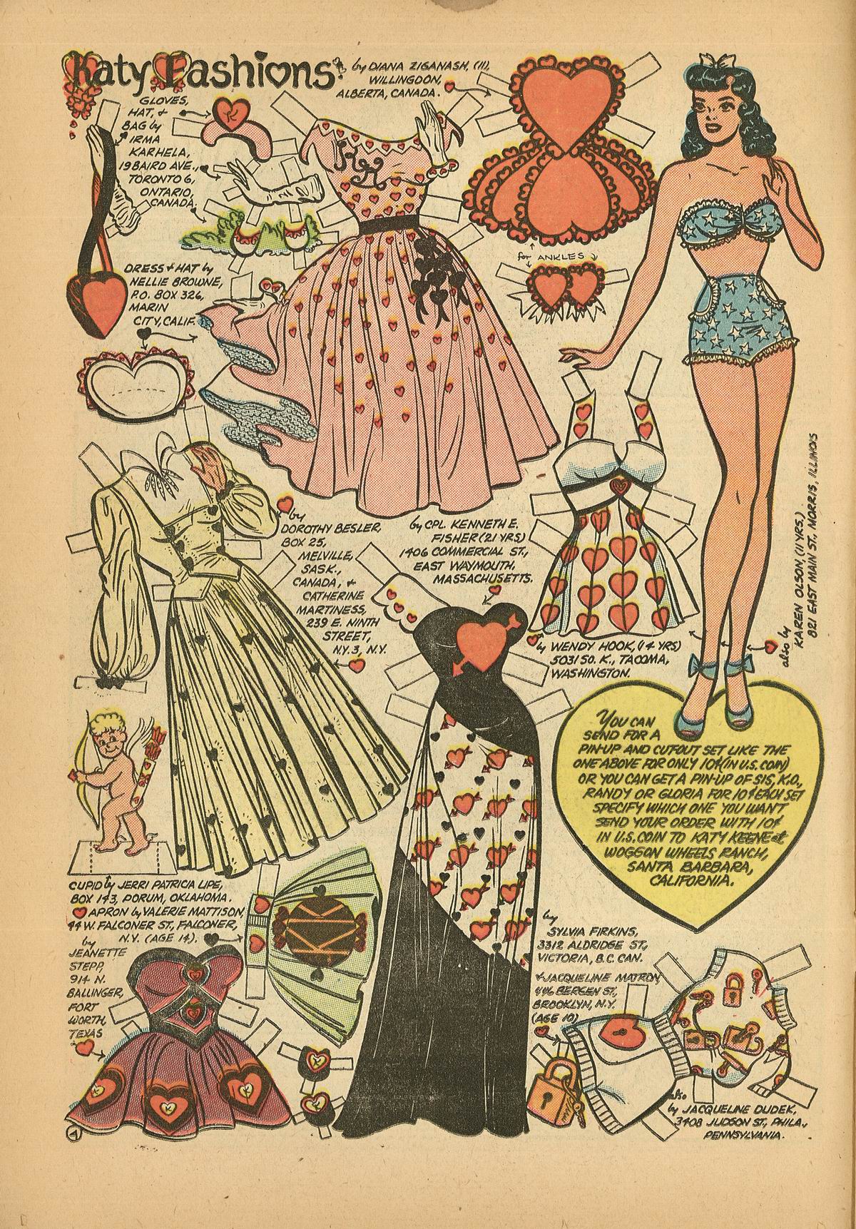 Read online Katy Keene (1949) comic -  Issue #16 - 12