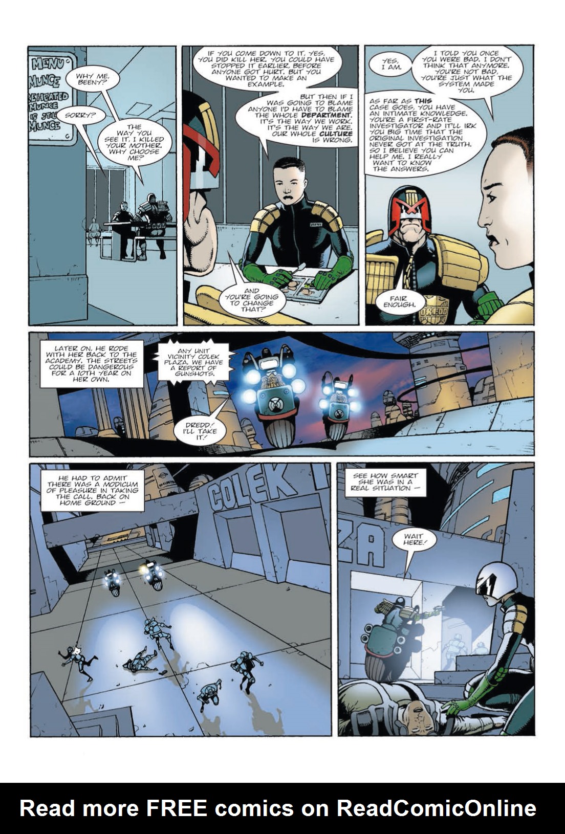 Read online Judge Dredd: America comic -  Issue # TPB - 125