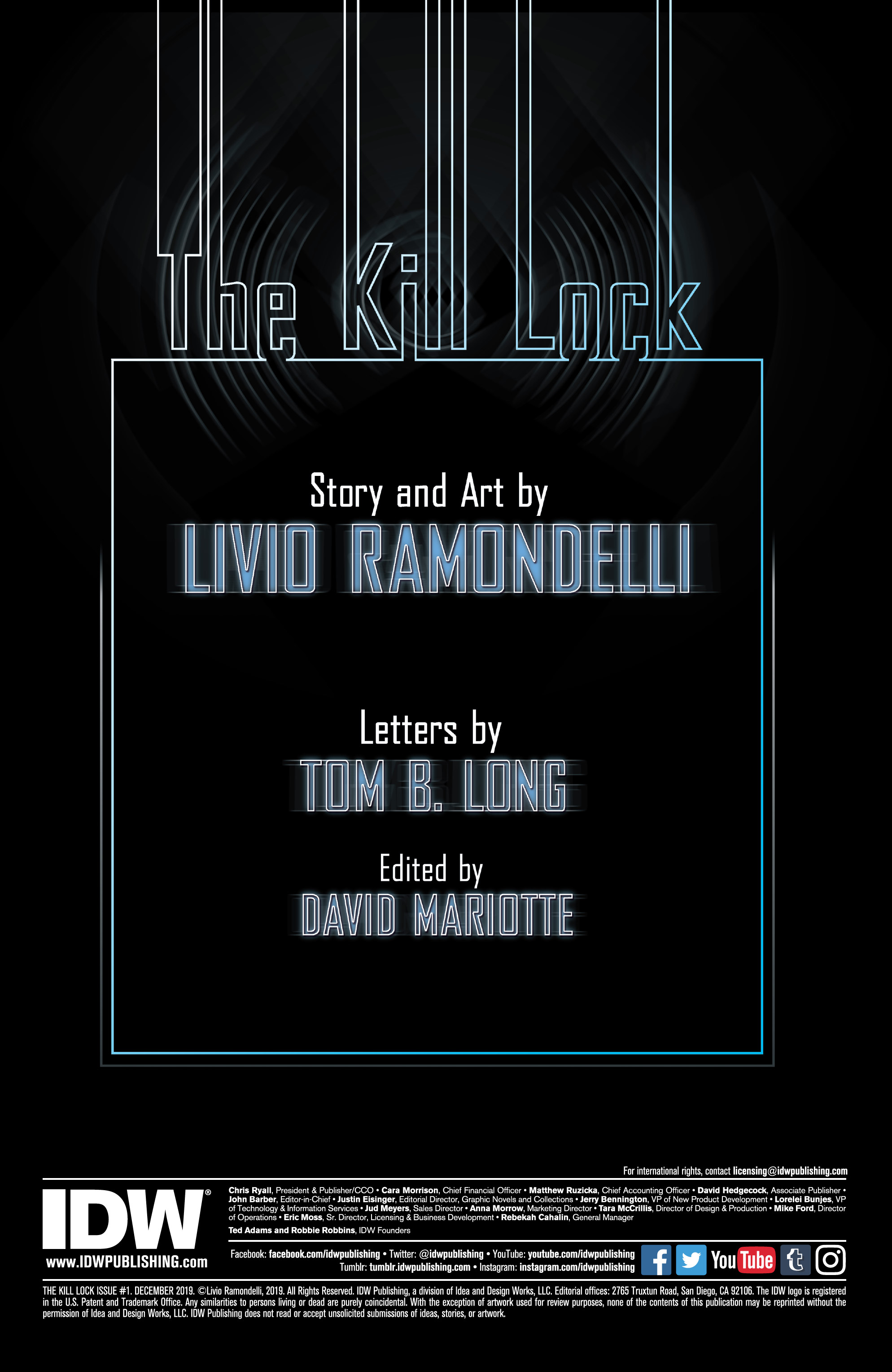 Read online The Kill Lock comic -  Issue #1 - 2