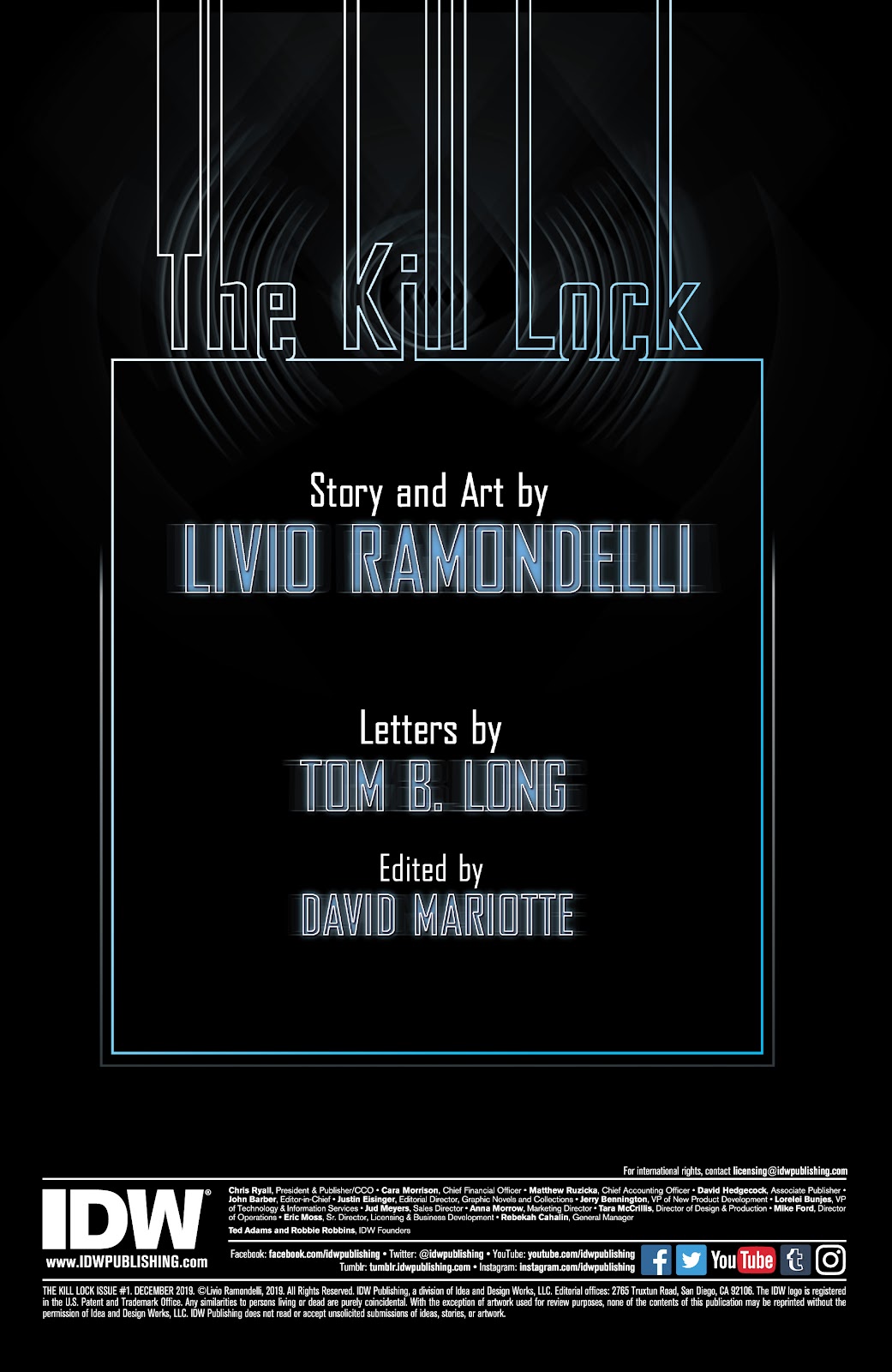 The Kill Lock issue 1 - Page 2