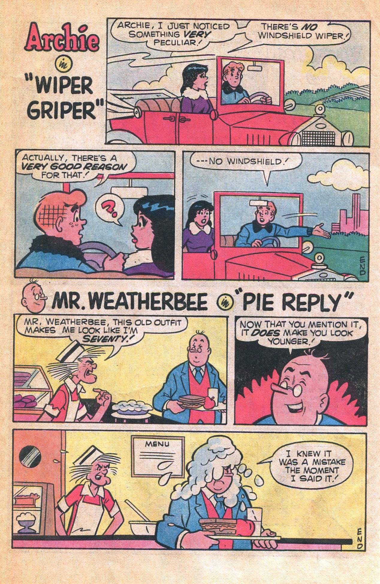 Read online Archie's Joke Book Magazine comic -  Issue #256 - 6
