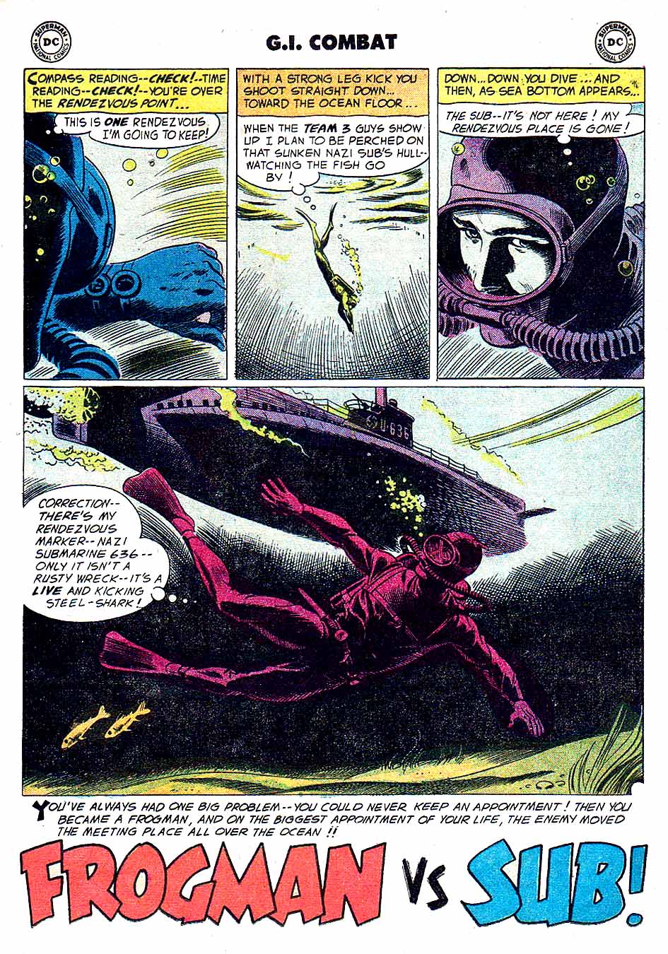 Read online G.I. Combat (1952) comic -  Issue #45 - 13