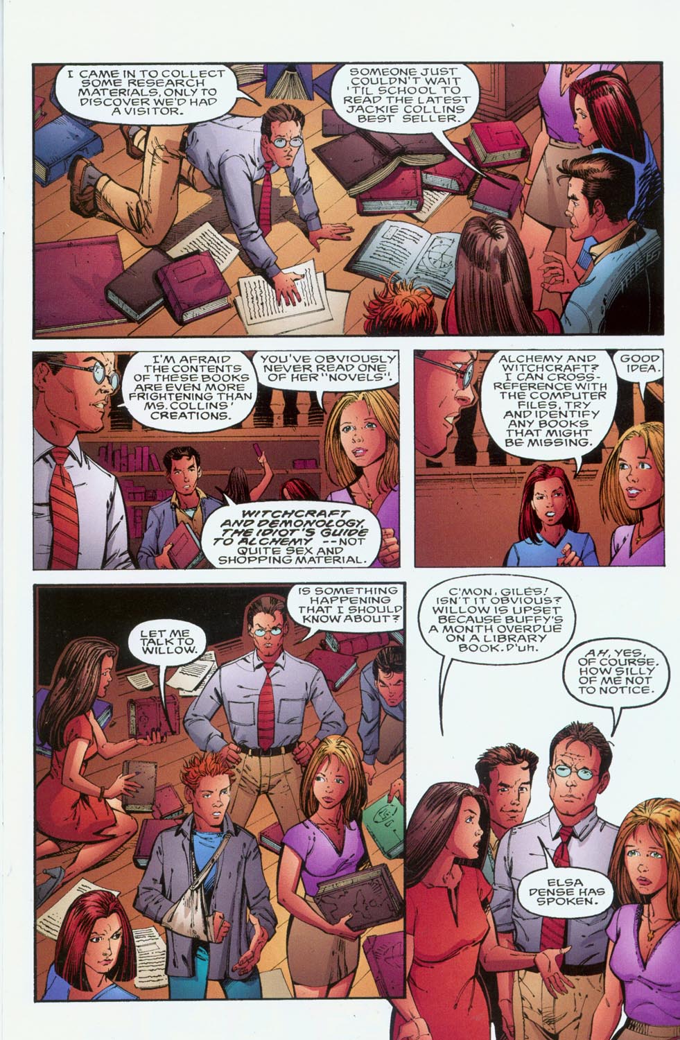 Read online Buffy the Vampire Slayer (1998) comic -  Issue #5 - 6
