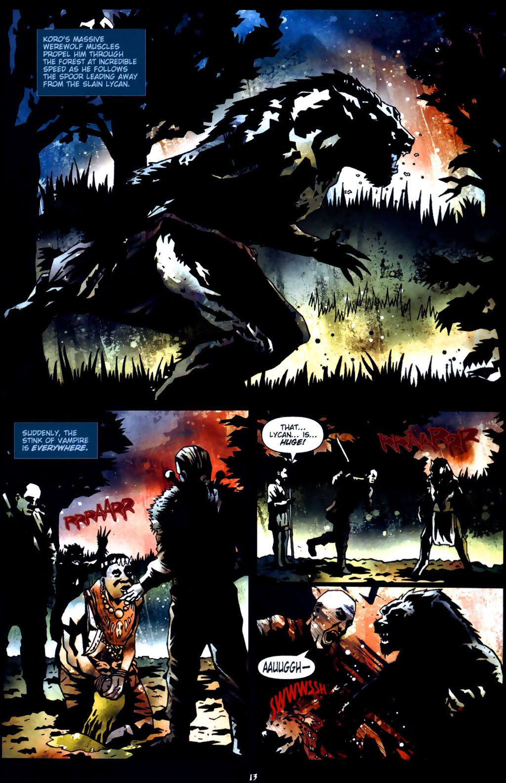 Underworld: Red In Tooth And Claw issue 3 - Page 13