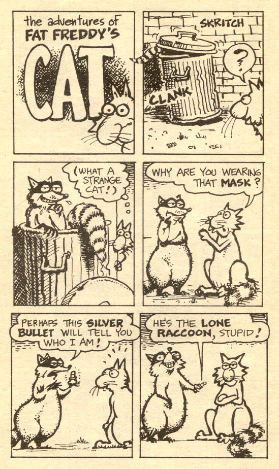 Read online Adventures of Fat Freddy's Cat comic -  Issue #2 - 24