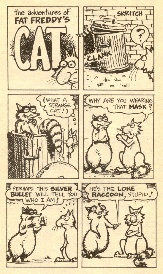 Read online Adventures of Fat Freddy's Cat comic -  Issue #2 - 24