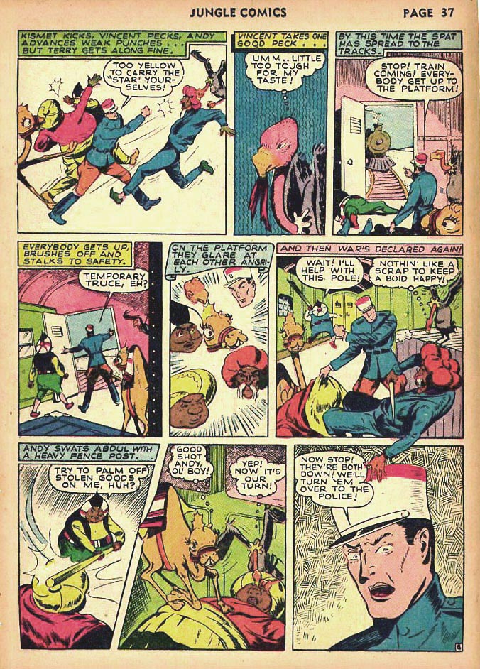 Read online Jungle Comics comic -  Issue #24 - 39