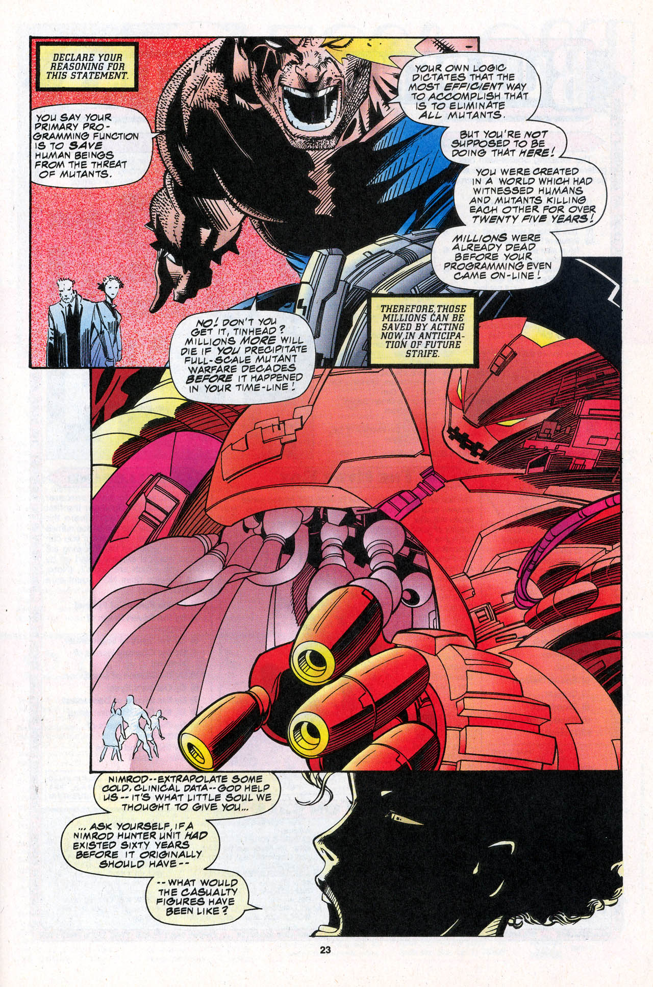 Read online X-Force (1991) comic -  Issue #36 - 23