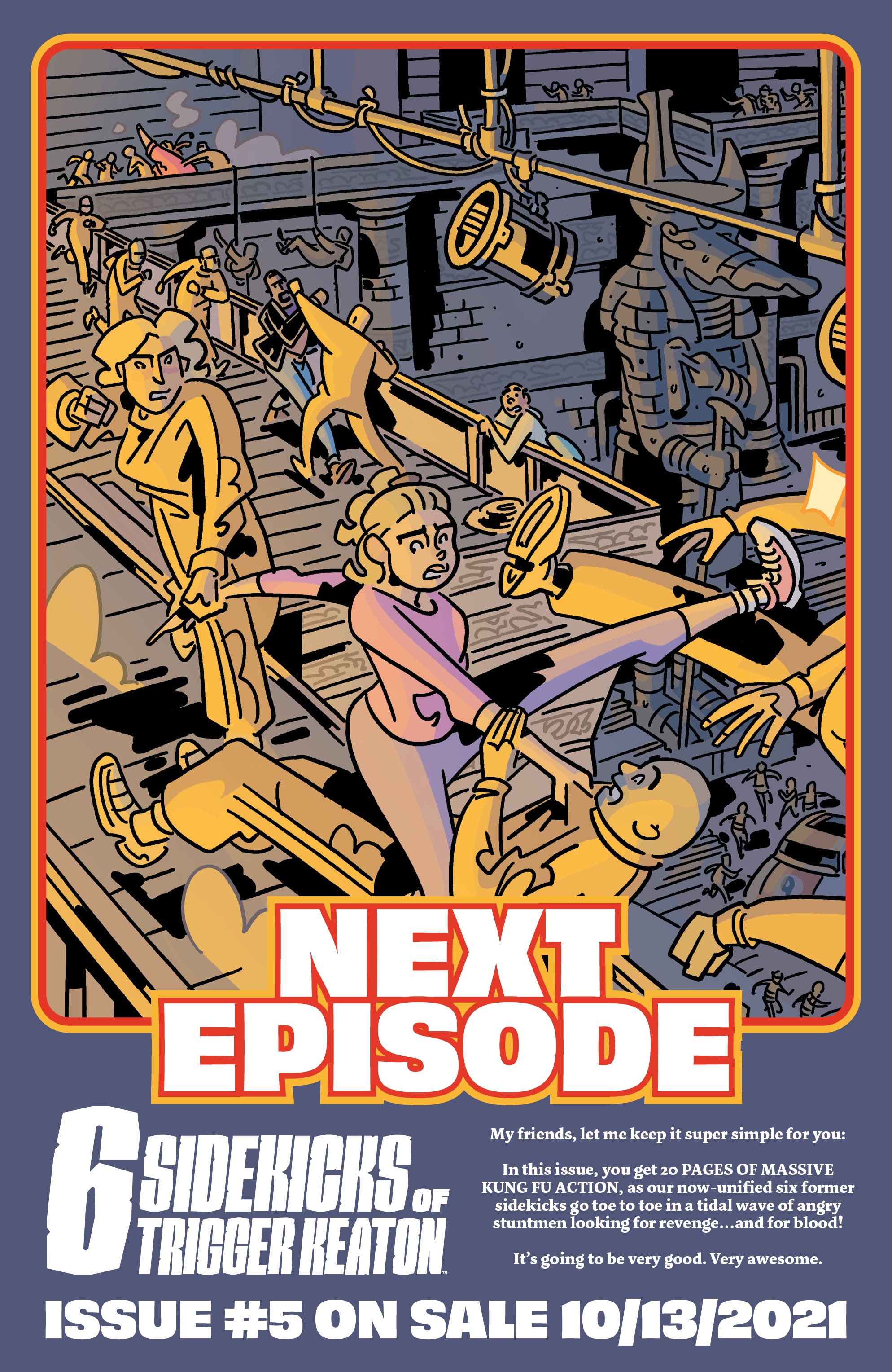 Read online The Six Sidekicks of Trigger Keaton comic -  Issue #4 - 29